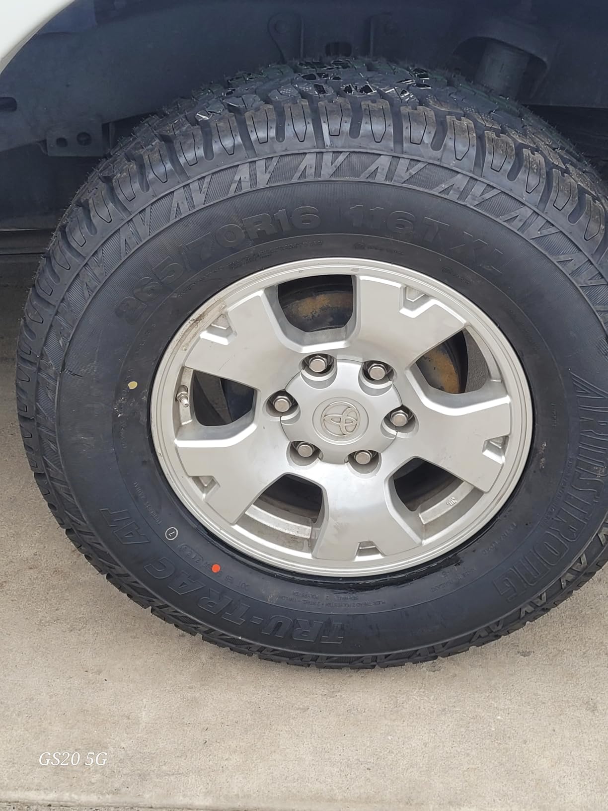 Armstrong Tru-Trac AT 265/70R17 116T All Terrain XL 17 inch Tire customer photo 1