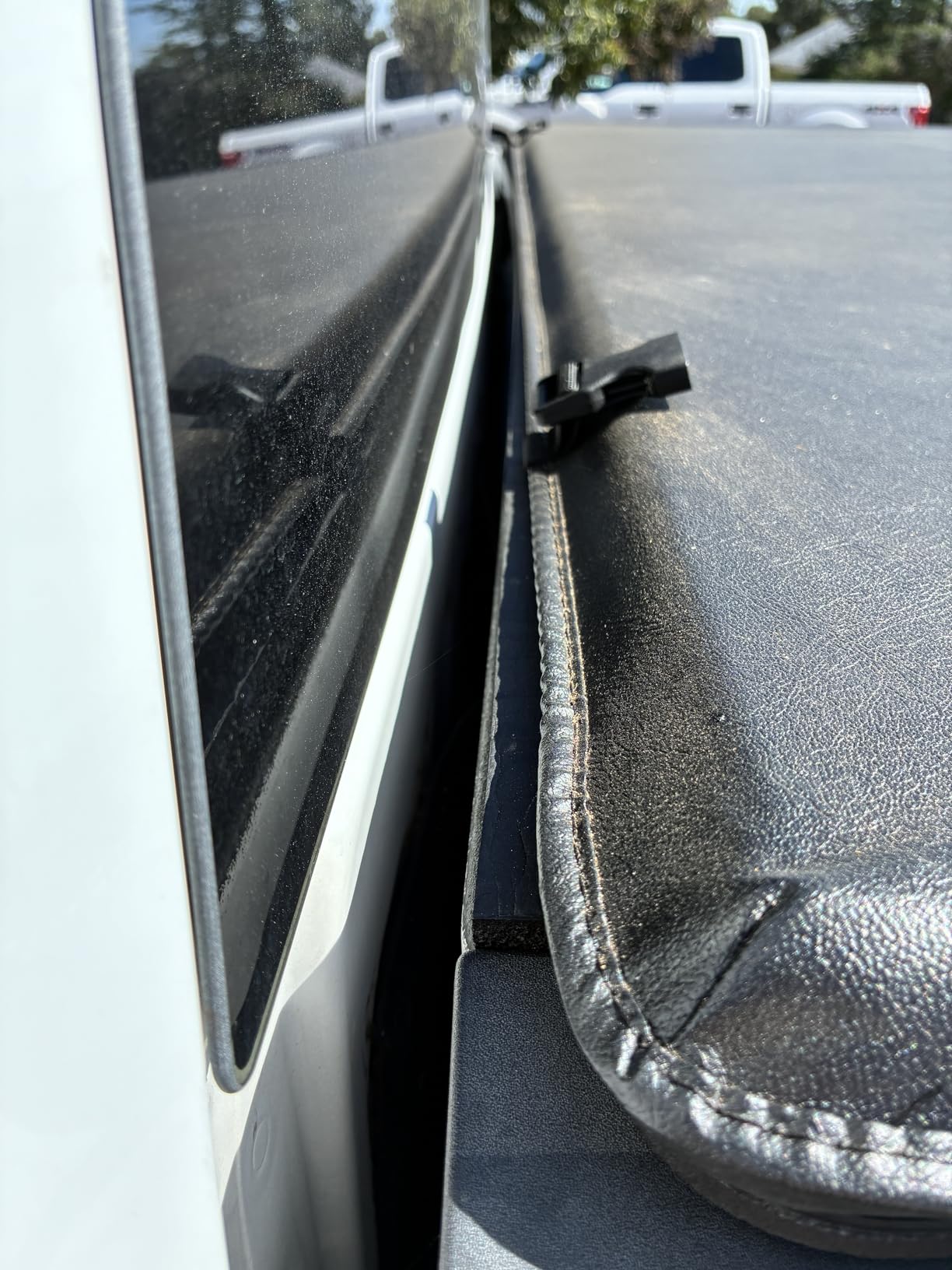 Truck Bed Tonneau Cover Compatible with Ford F150 F-150 2015-2026 5.5 ft Short Box, Soft Roll Up Style customer photo 1