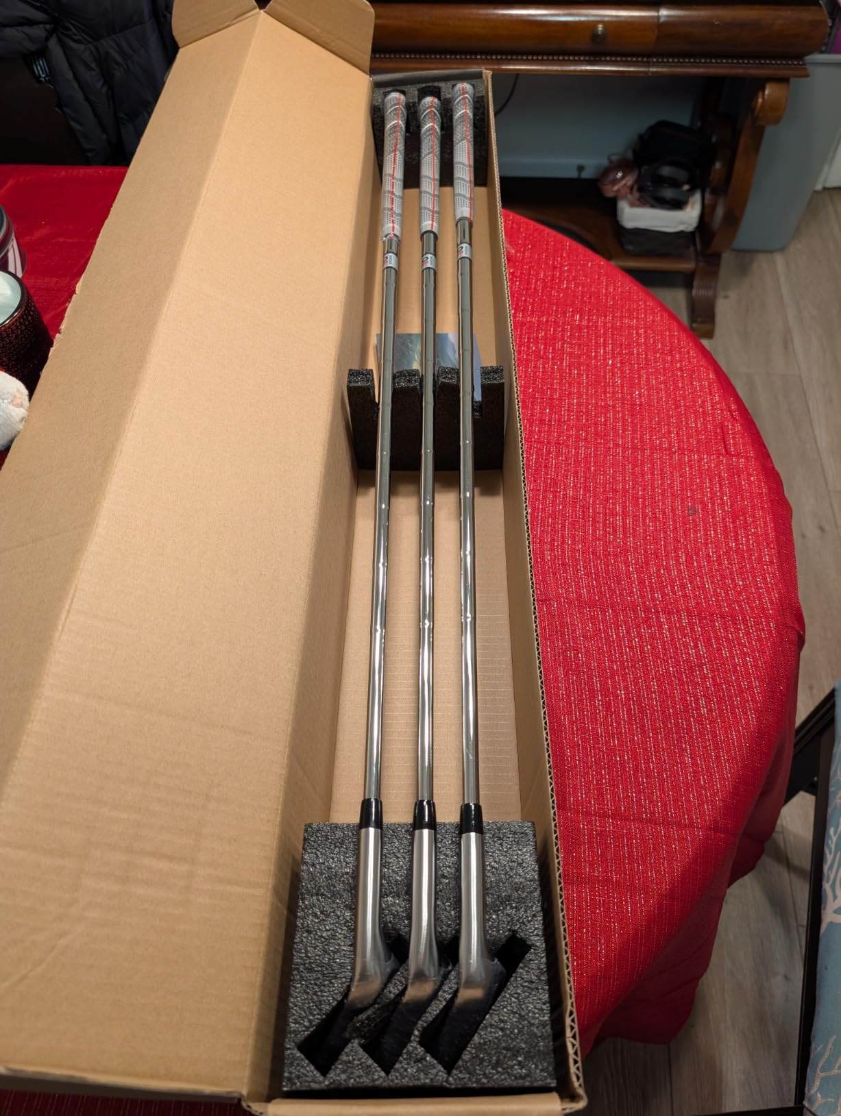 ALVO GOLF - Premium Full Face Golf Wedges, Golf Wedge Set and Singles, 3 Wedges 52/56/60/70 Degree,Lob,Gap,Sand Golf Club for Men, Premium Grip, Right Hand, max Spin customer photo 2