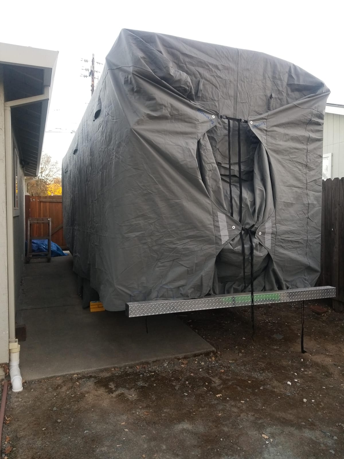 RVMasking Travel Trailer RV Cover, 9-Layer Heavy Duty Waterproof,28-31ft customer photo 1