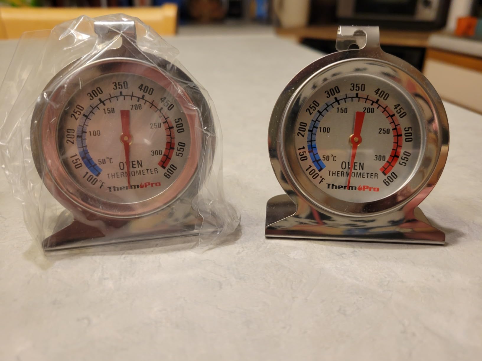 Oven Thermometer for Gas Oven with 431 Stainless Steel 50-300°C/100-600°F customer photo 2