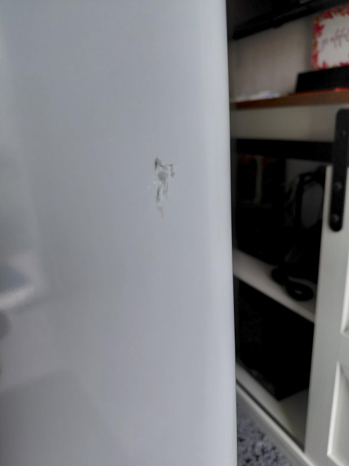 BLACK+DECKER 14 Cu. Ft. Convertible Freezer Refrigerator, Upright Freezer with Glass Shelves, ENERGY STAR rated, Frost Free, BUC1400XW, White customer photo 1