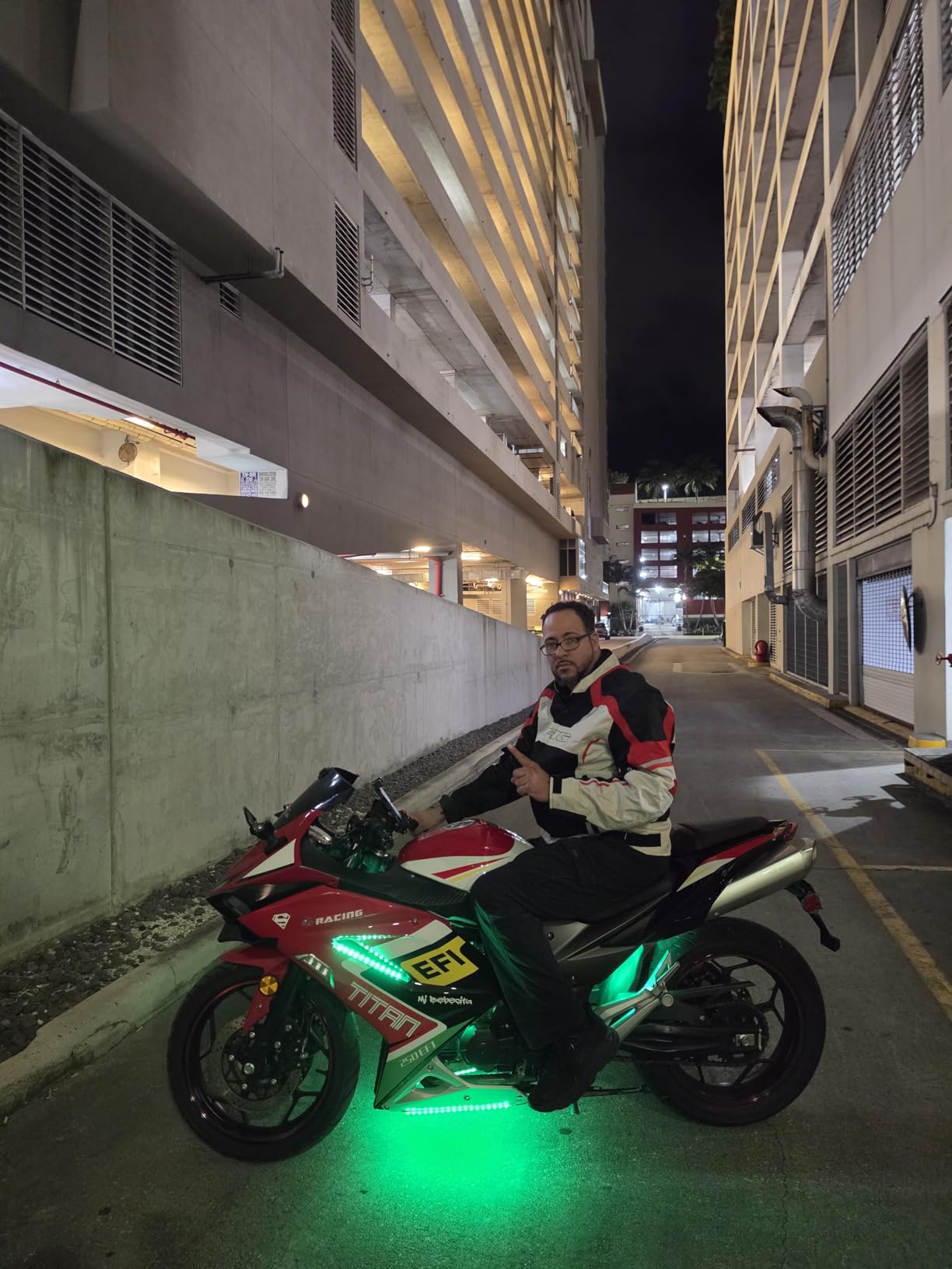 JAG Mesh Motorcycle Jacket with Armor, High Visibility Men's Riding Jacket customer photo 2