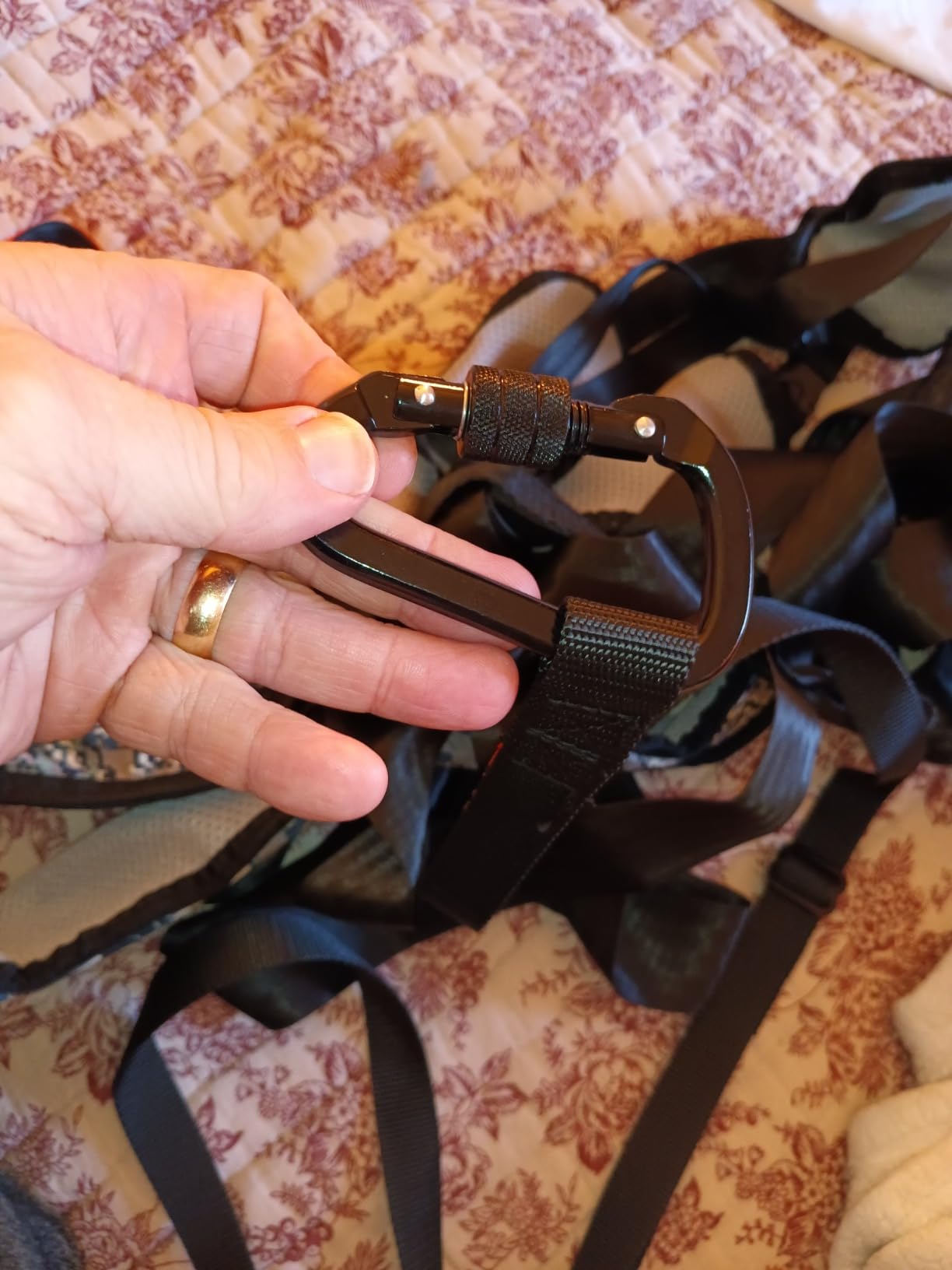 Tree Stand Safety Harness: Adjustable Tree Stand Harness for Hunting, Padded Treestand Safety Hunting Harnesses customer photo 2