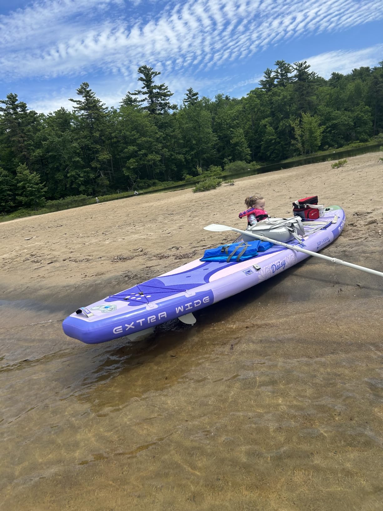 iTAOSTAR Daisy-Blossom as Daisy, 11'6 × 35, Paddle Board w/All Accessories customer photo 1