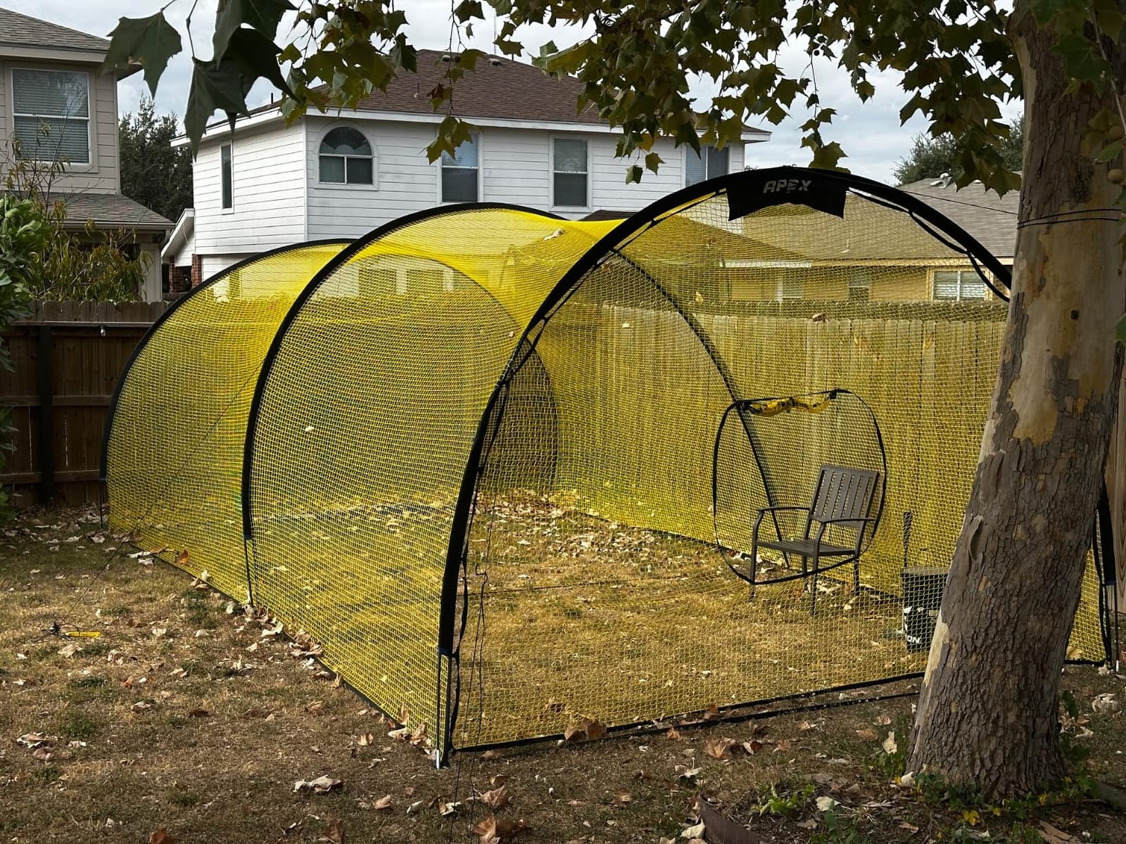 Apex Sports Portable Batting Cage 22x12x8 Ft, Baseball & Softball Net Cage customer photo 2