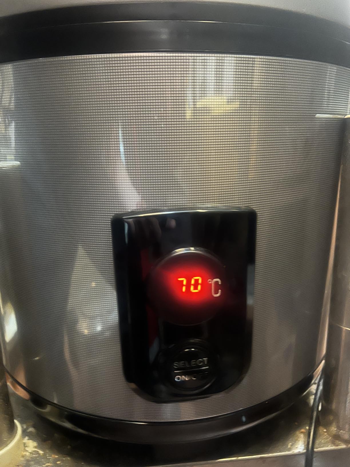 Commercial Rice Warmer(Not Rice Cooker) 55 Raw/110 CUP Portable 20L Big Food Warmer / 122℉- 178℉ Adjustable Temperature/ 130W/ Non-stick Inner Pot customer photo 1