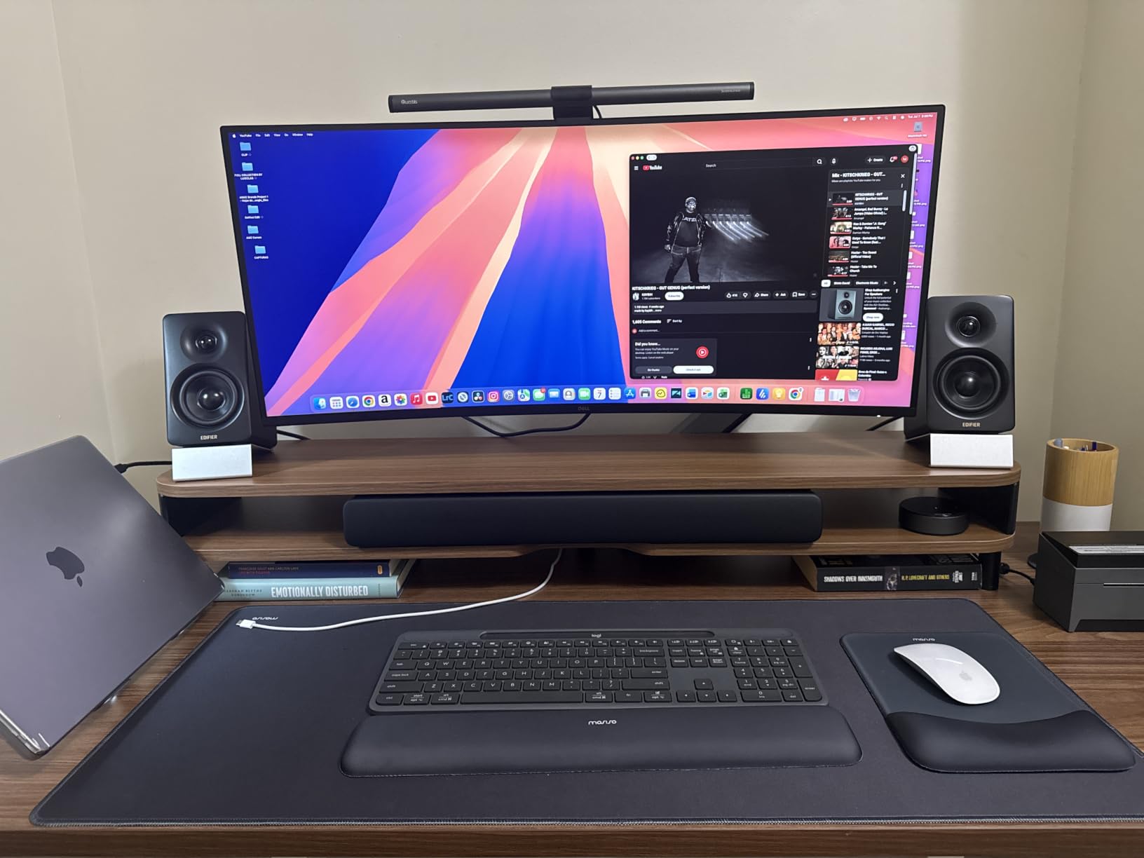 Edifier M60 Multimedia Speaker, 66W RMS Computer Speaker, Black - Bluetooth 5.3, Hi-Res Audio with LDAC, 3