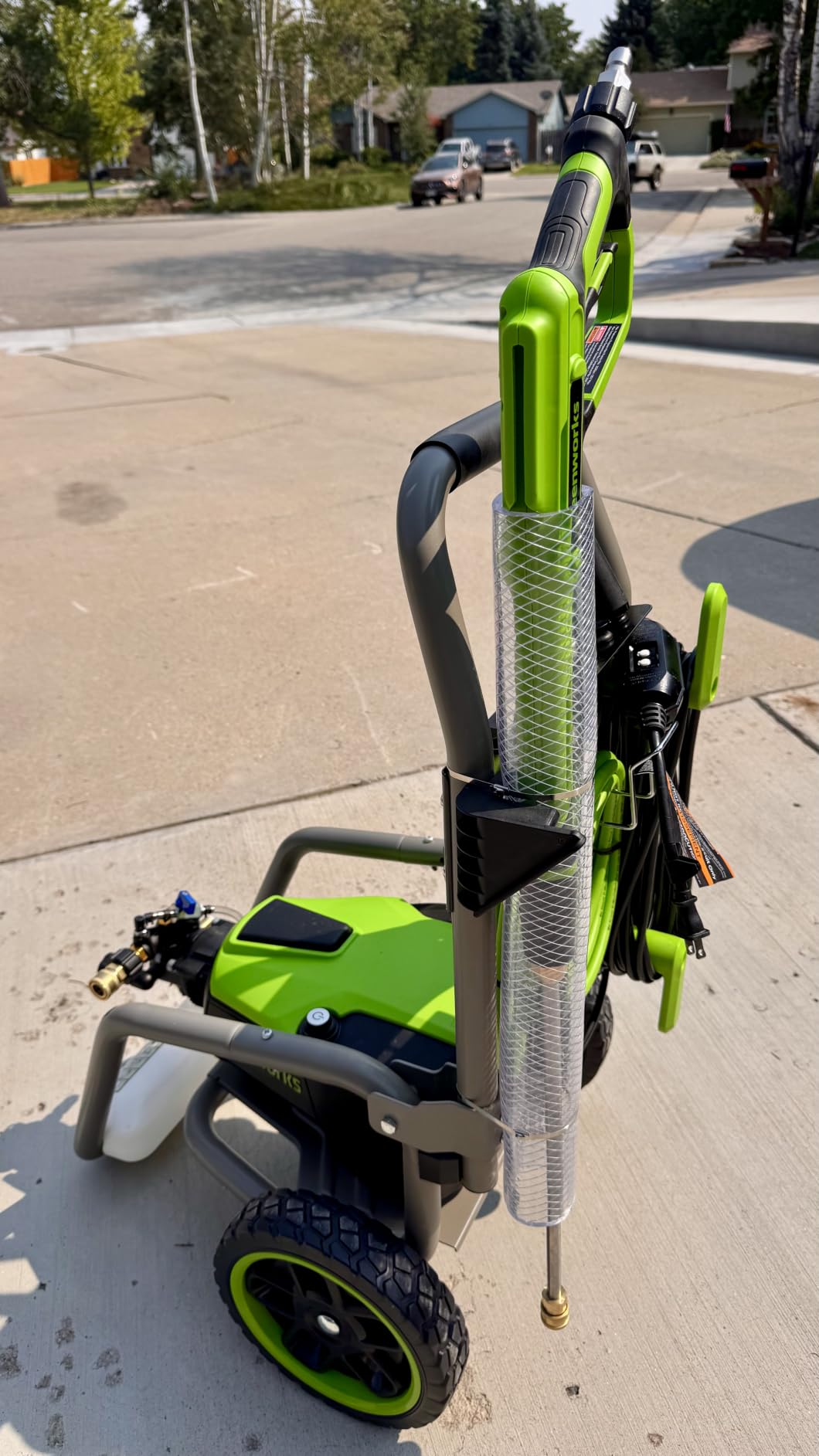 Greenworks 3000 PSI (2.0 GPM Max) Brushless Electric Pressure Washer customer photo 1