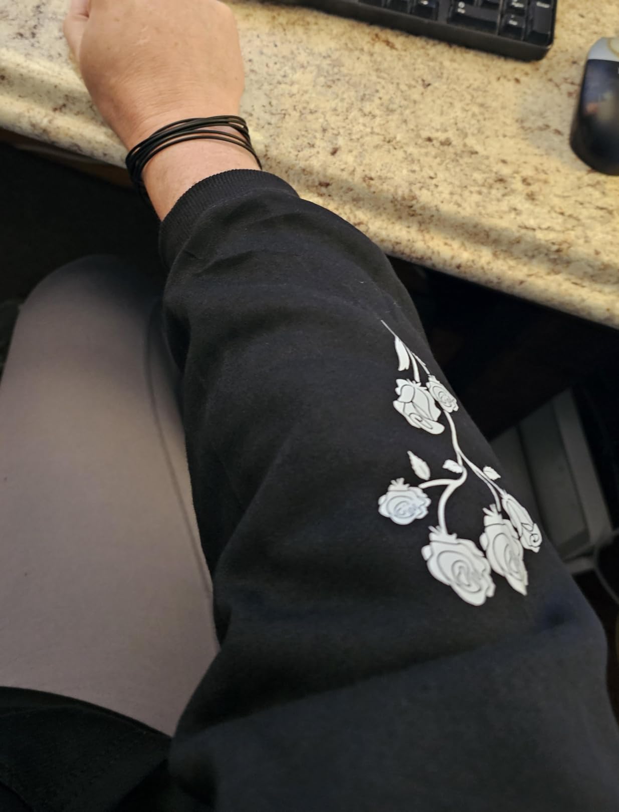 Sulayesh Rose Floral Graphic Hoodie for Men Aesthetic Japanese Cool Hoodies Oversized Trendy Streetwear Pullover Sweatshirt customer photo 2