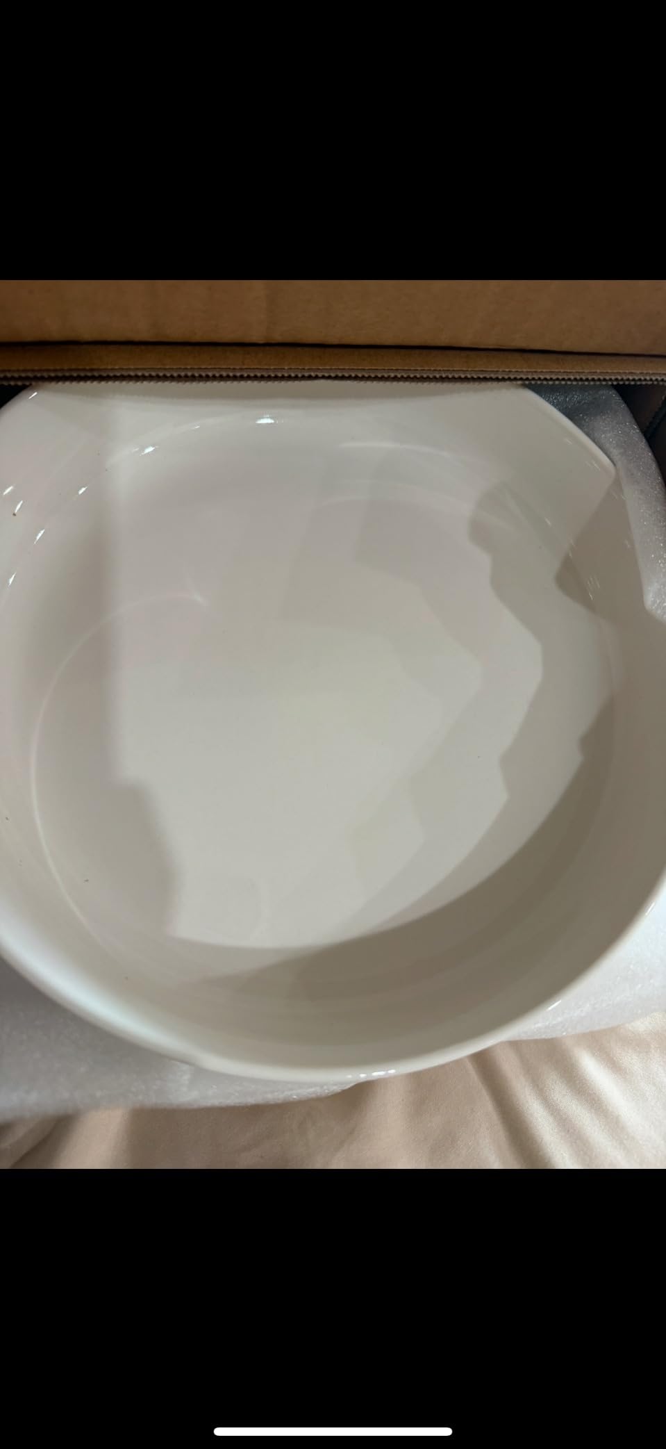 MALACASA 48 Oz Pasta Bowls Set of 4, Ceramic Salad Bowls, White customer photo 1