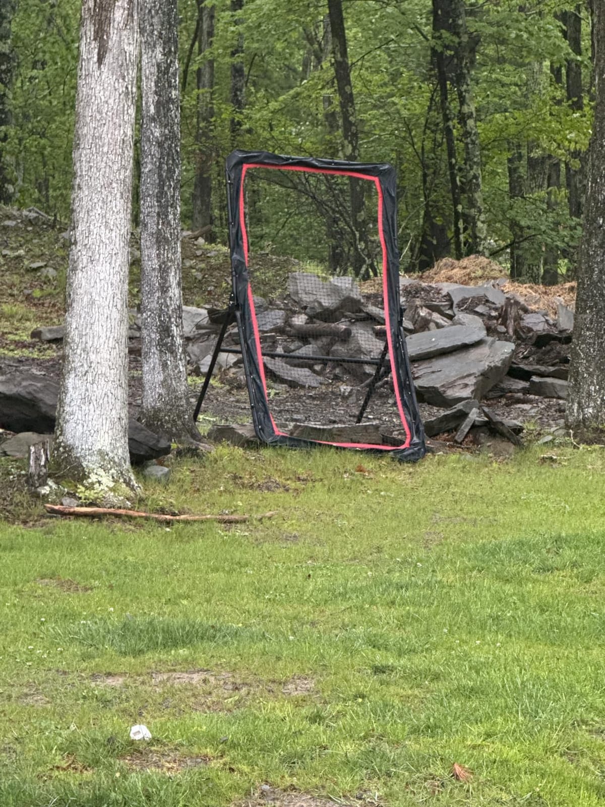 ZEALFEEL Lacrosse Rebounder with 5 Adjustable Angles, 4x6FT/4x7FT customer photo 1