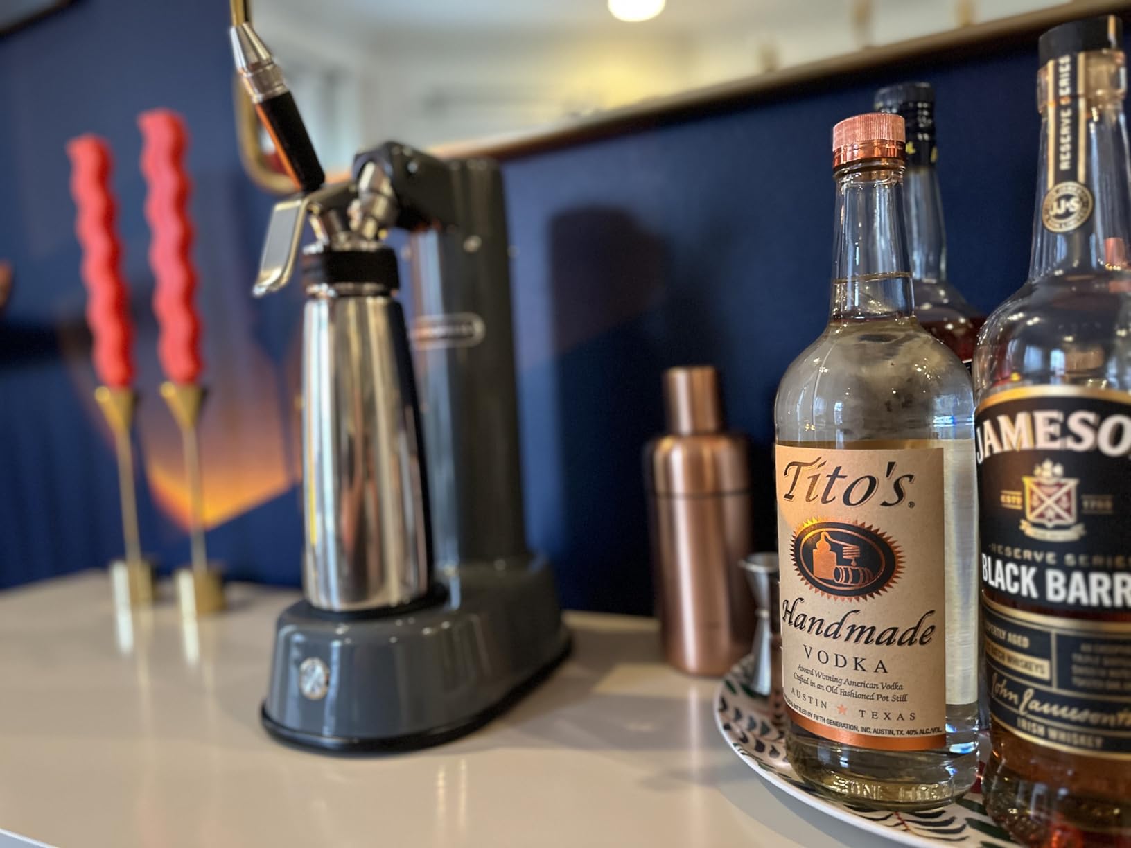 NitroPress DS Electric Nitro Cold Brew Coffee & Cocktail Maker Machine | Air-Powered, Nitrogen Infuser for Coffee Matcha Cocktails & Drinks, Stainless Steel customer photo 2