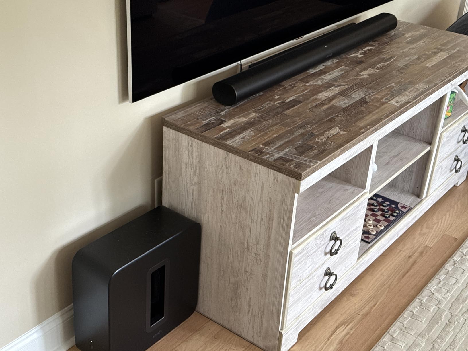 Sonos Arc Ultra Soundbar with Dolby Atmos - Black | 9.1.4 Surround Sound for TV and Music | Alexa customer photo 2