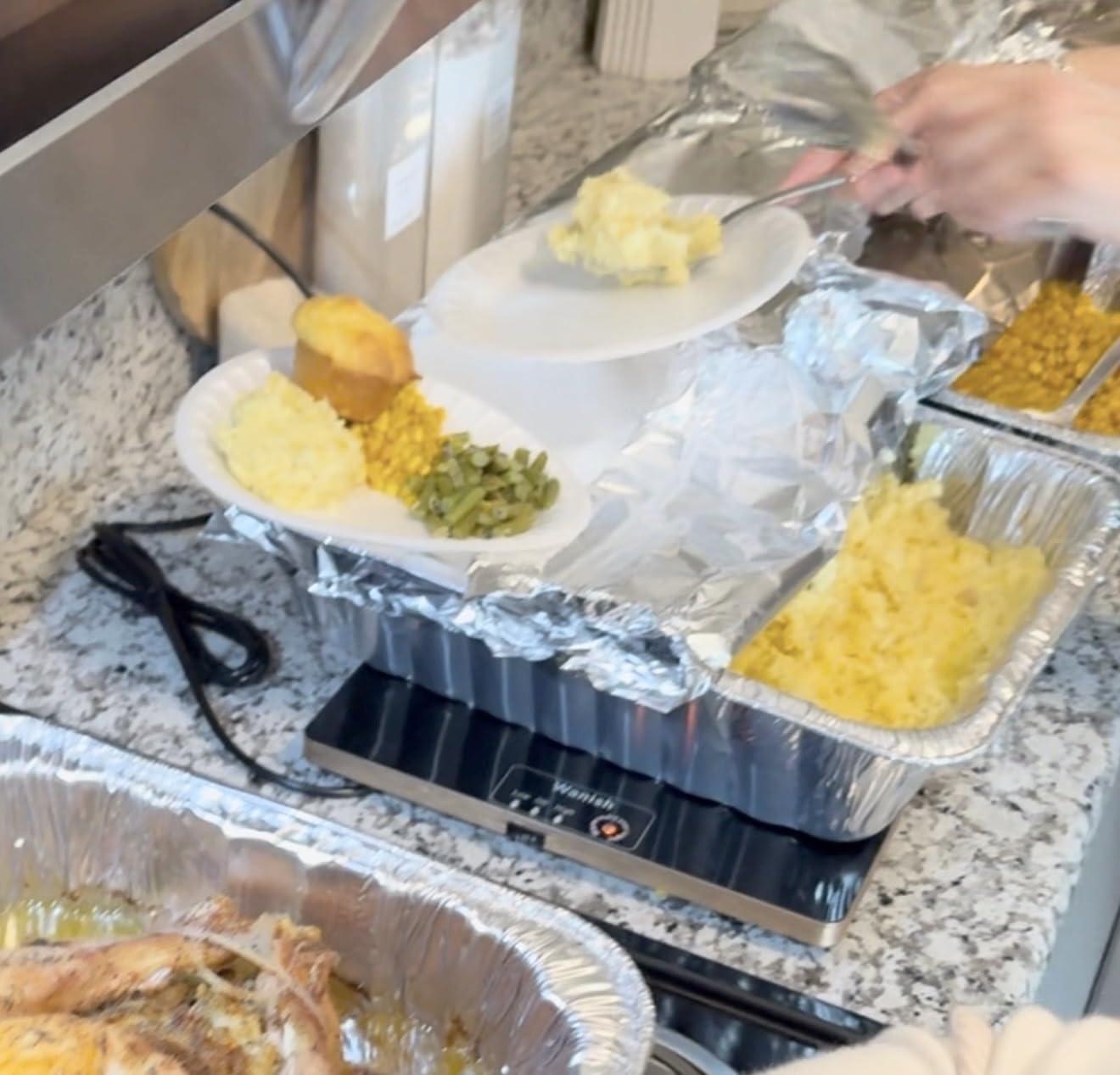 Electric Warming Tray,Extralong 40