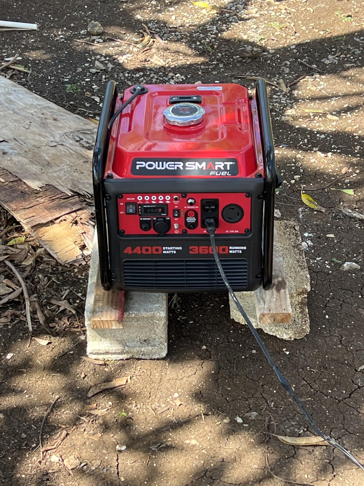 PowerSmart 4400W Peak / 3600W Running Portable Inverter Generator Gas Powered, RV Ready 30A Outlet, Lightweight, Quiet Operation, CO Shutoff, ECO Mode – Ideal for Home Backup, Camping, and Jobsite Use customer photo 1