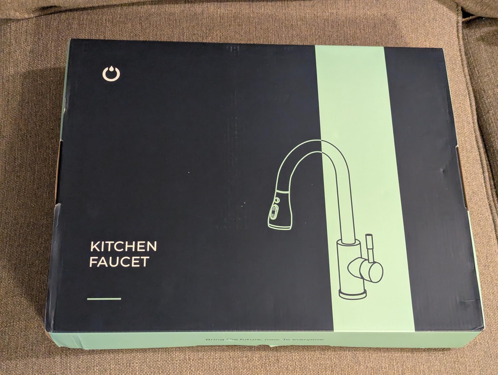 FORIOUS Black Touchless Kitchen Faucet with Soap Dispenser, Hands-Free customer photo 2