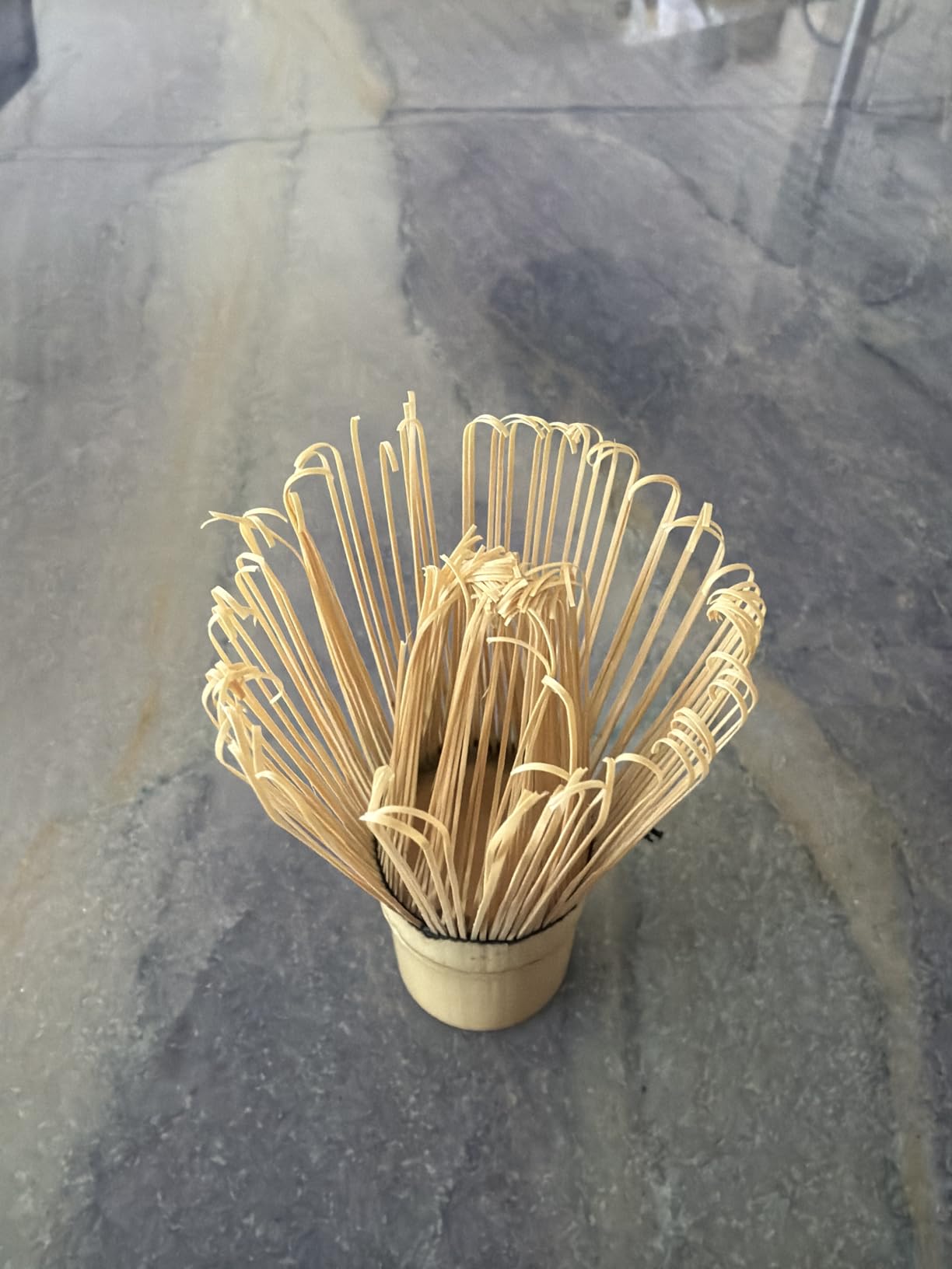 Bamboo Matcha Whisk 80/100/120 Prong, Traditional Japanese Chasen Matcha Stirrer -Authentic Japanese Bamboo Whisk For Matcha Tea (120prongs) customer photo 1