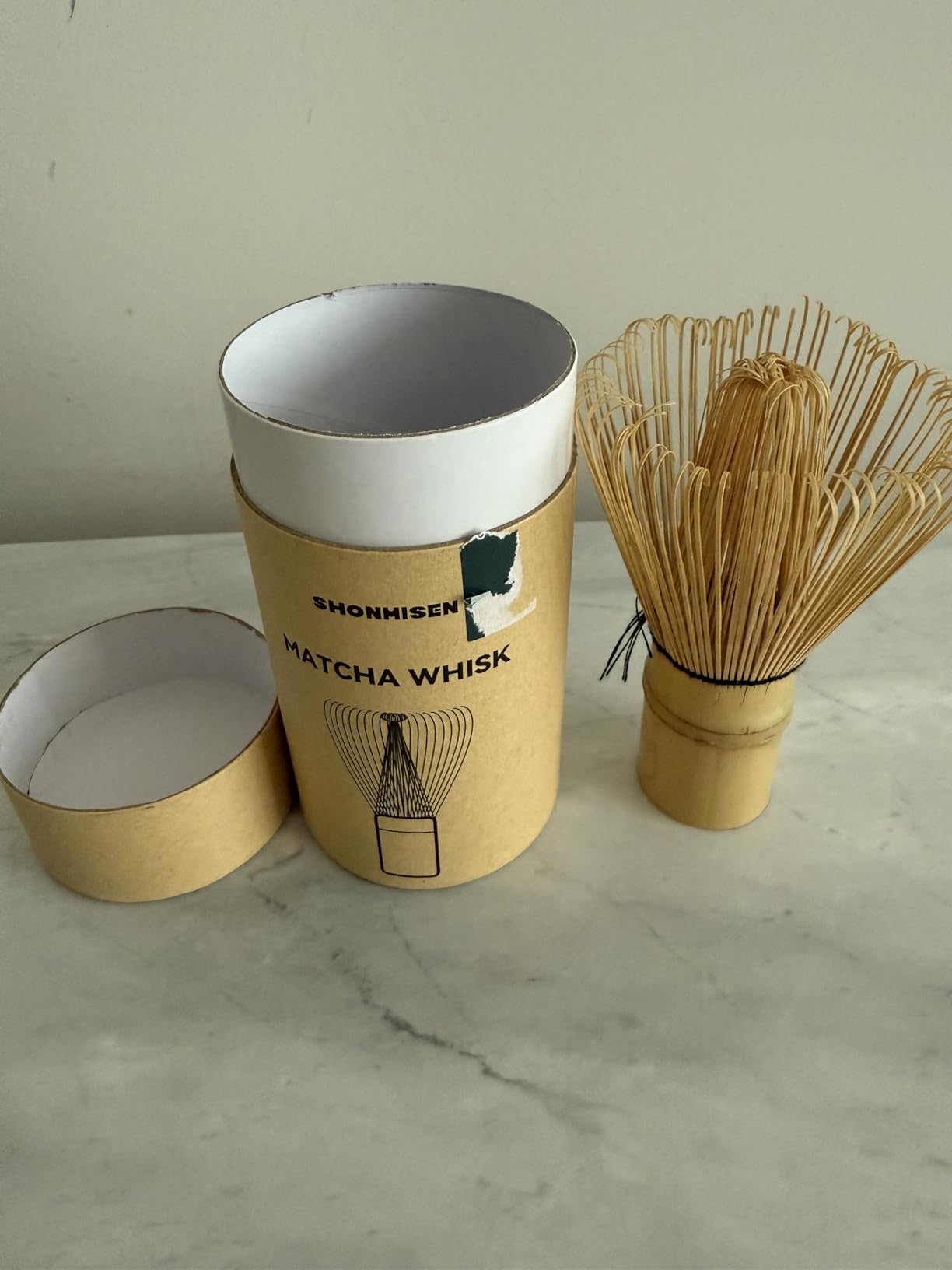 Bamboo Matcha Whisk 80/100/120 Prong, Traditional Japanese Chasen Matcha Stirrer -Authentic Japanese Bamboo Whisk For Matcha Tea (120prongs) customer photo 2