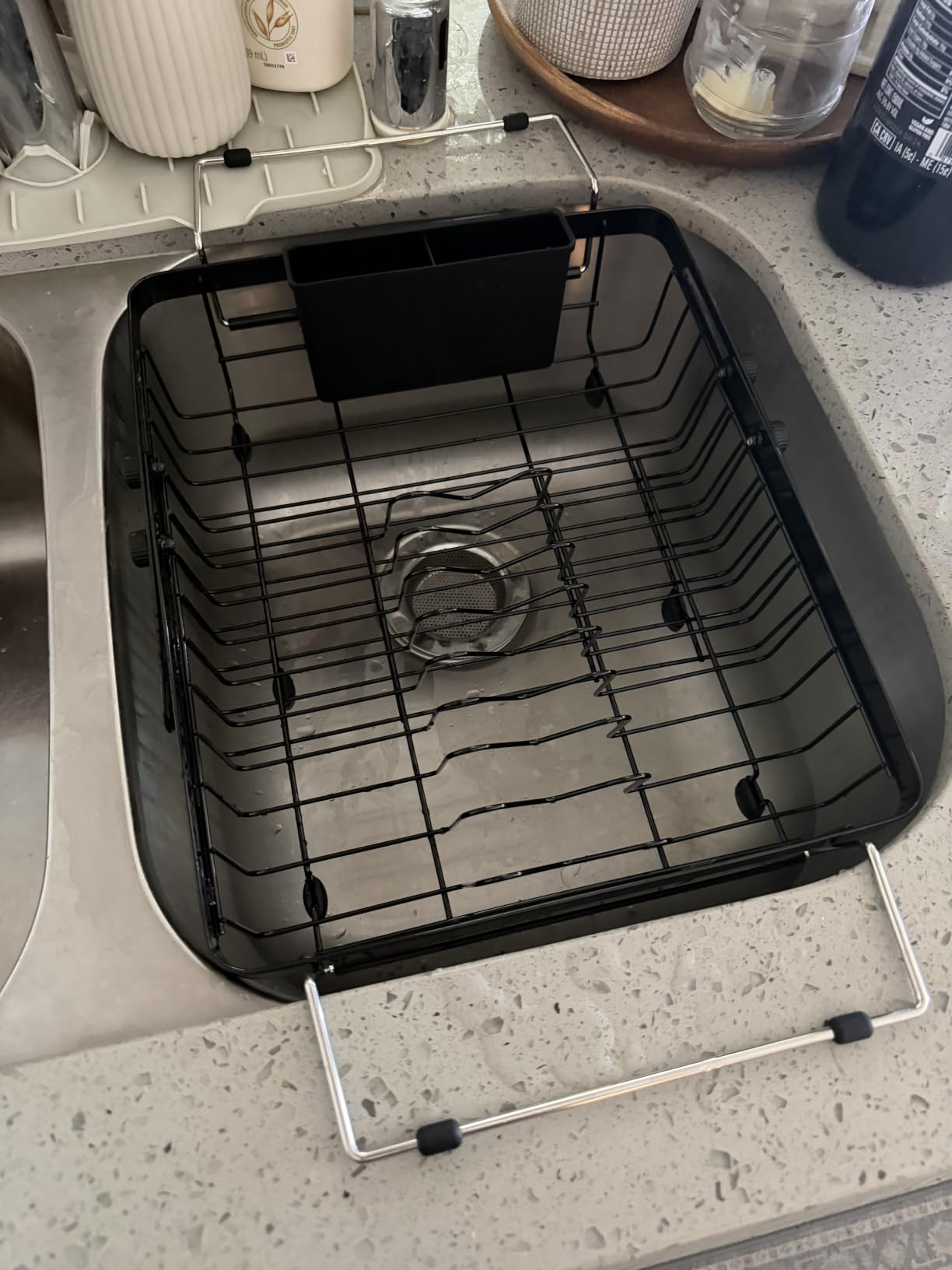 MAJALiS Expandable Dish Drying Rack Over The Sink with Anti Slip Grip customer photo 1