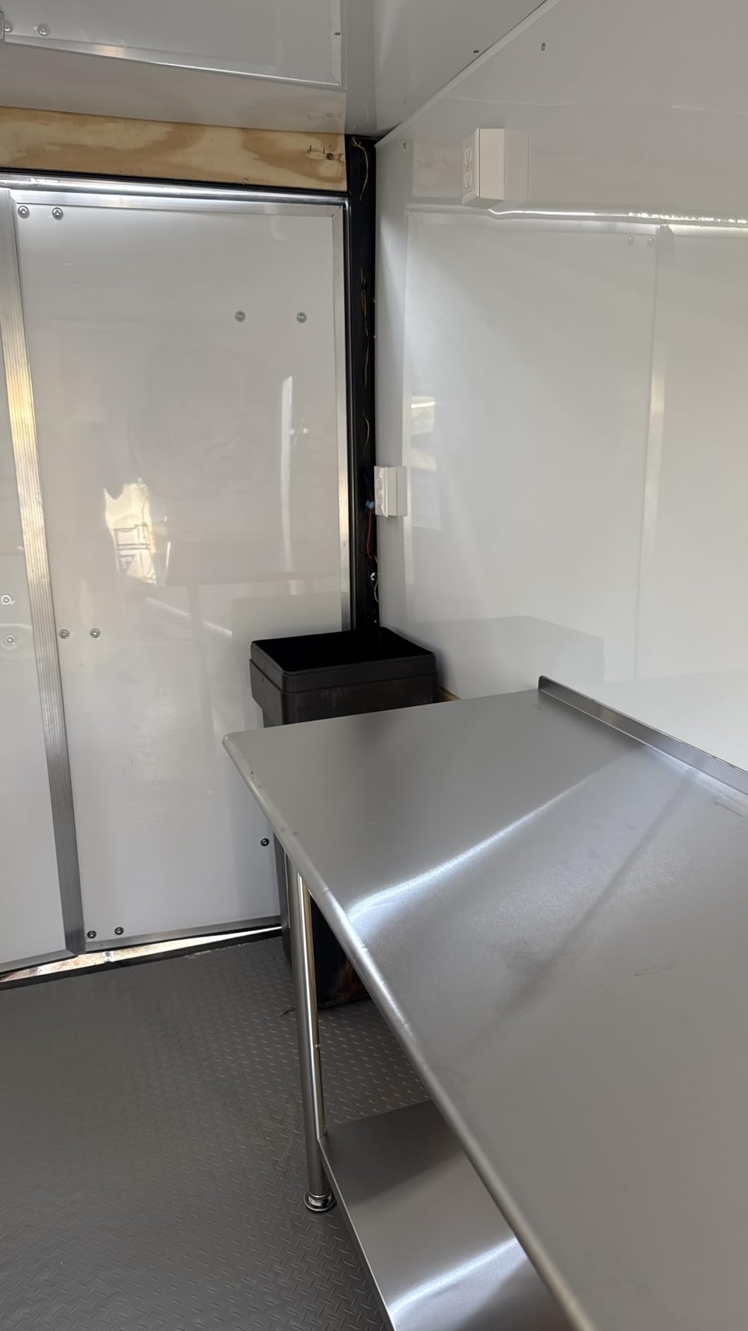 Atelicf NSF Stainless Steel Prep Table 24X48 inch with Backsplash customer photo 2