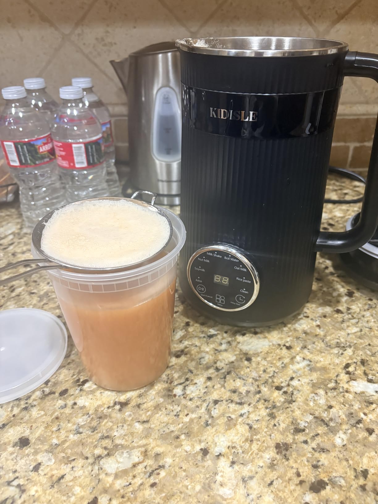 KIDISLE 32oz Automatic Nut Milk Maker Machine, Self-Cleaning & Delay Start customer photo 2