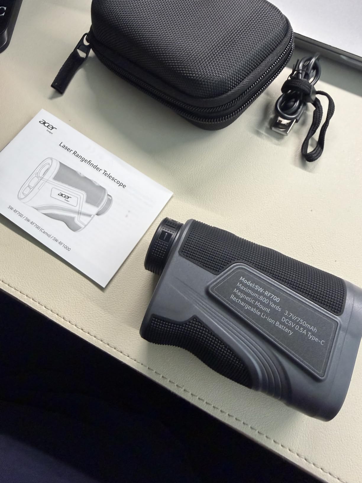Acer Gadget Golf Rangefinder with Slope On/Off, 800/1200Yards, Golf Gifts customer photo 1
