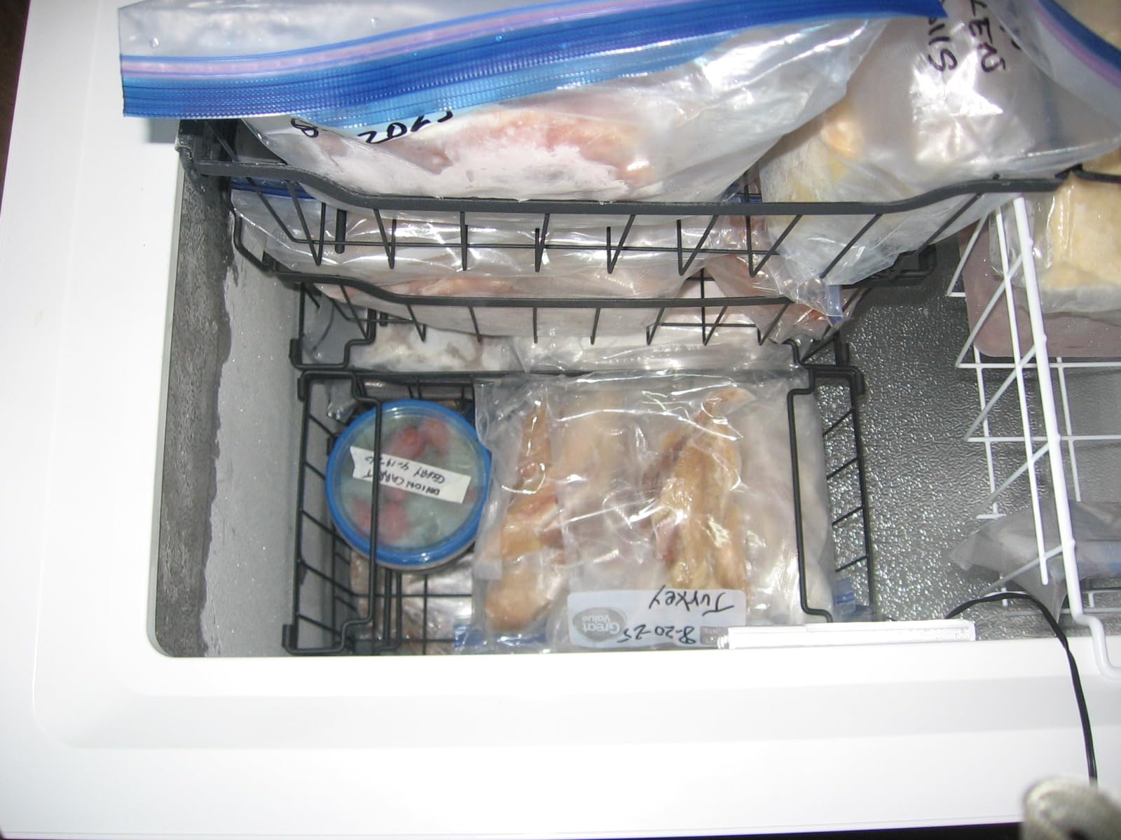 Goovilla Freezer Organizer Bins for 5-7 Cu.FT Chest Freezer, 4 Pack Black customer photo 2