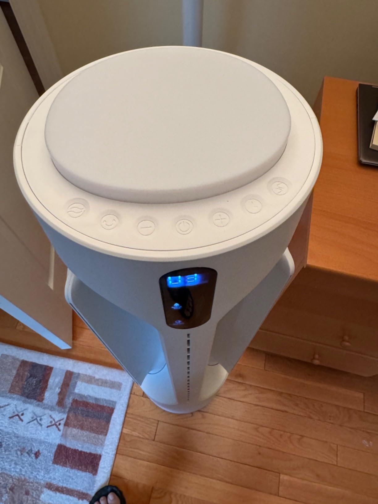 AIRMATE Air Purifier Bladeless Tower Fans, 1500CFM Large Air Volume, 45