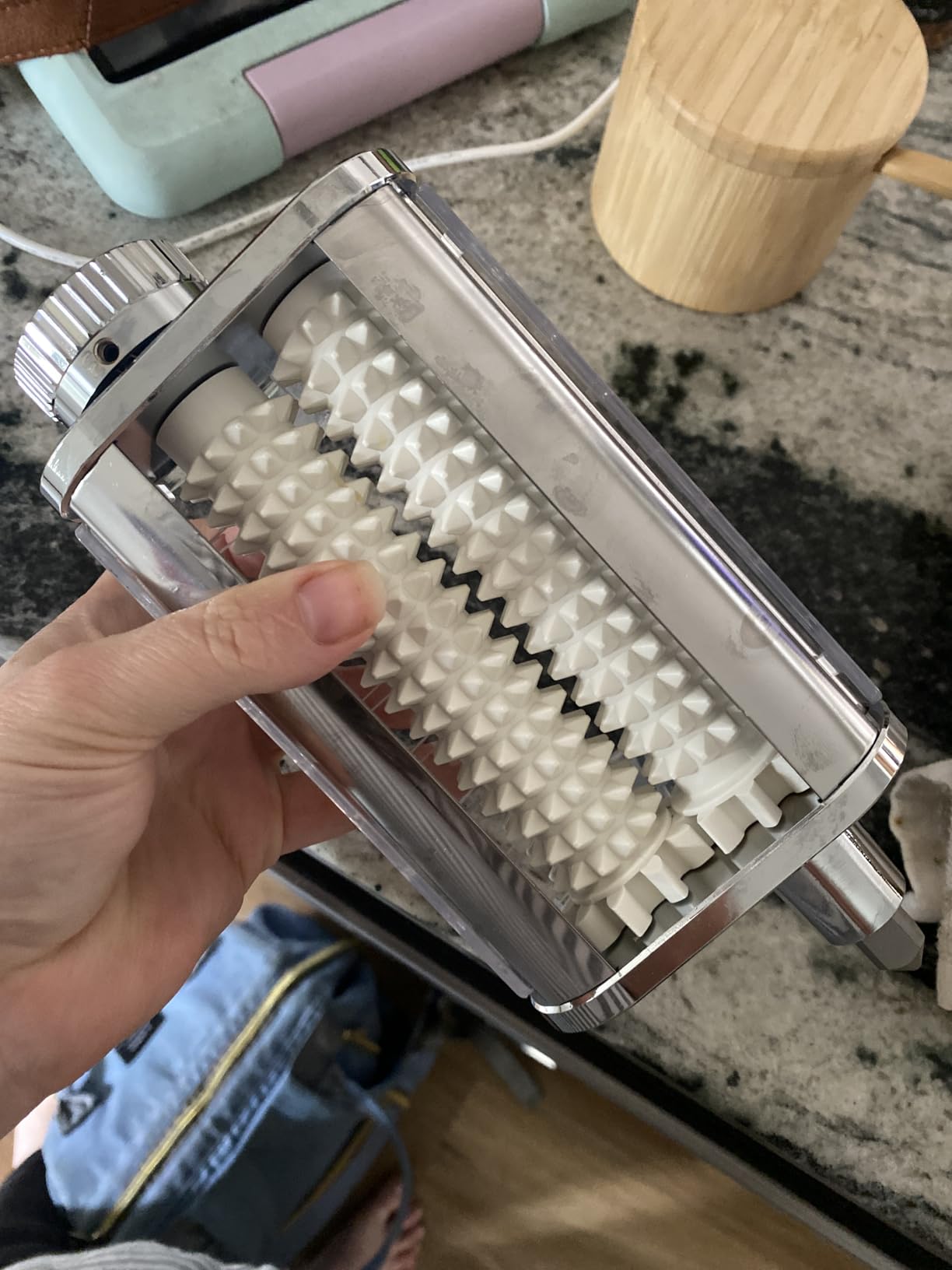Meat Tenderizer Attachment for Kitchenaid Stand Mixers, 3 Adjustable Thickness, Meat Tenderizer Machine with Transparent Cover, Meat Cuber Accessories for Kitchen aid, Dishwasher Safe customer photo 1