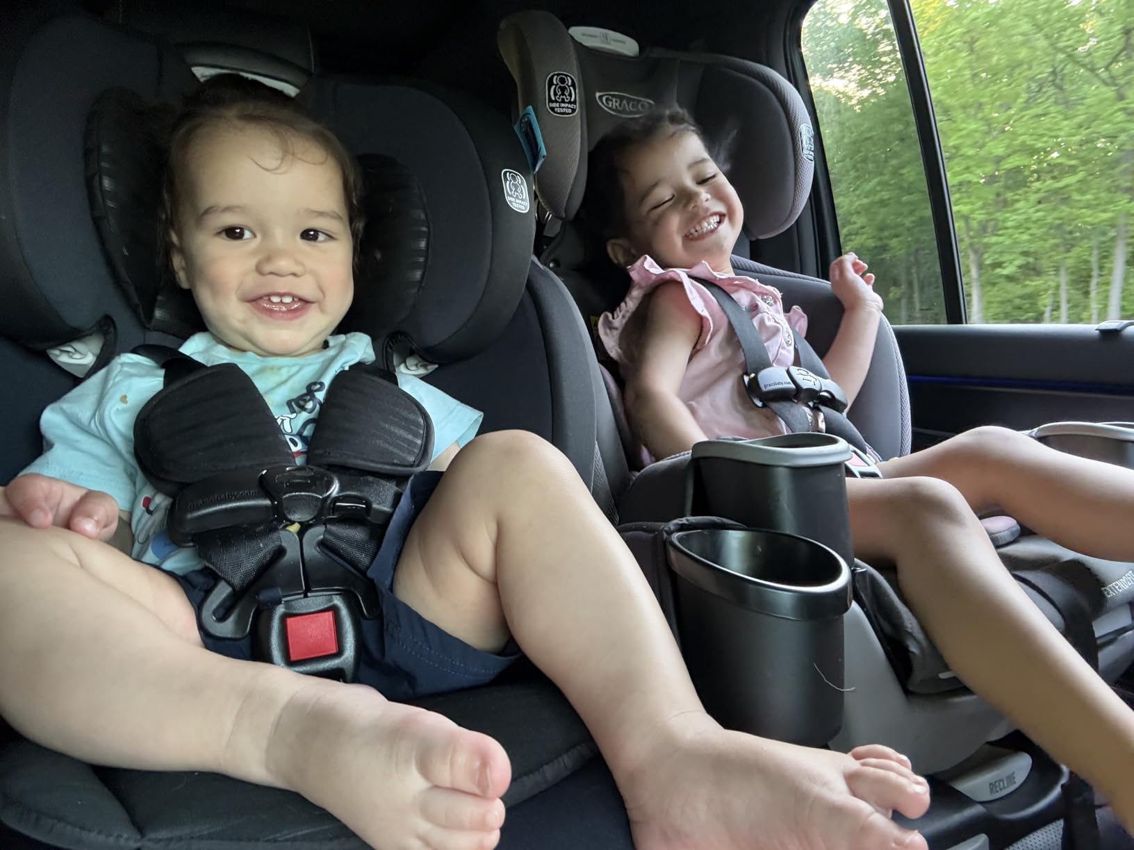 Graco TriRide 3-in-1 Reclining Car Seat, Kipling - Rear & Forward Facing Car Seat, Highback Booster, Adjustable Headrest customer photo 1
