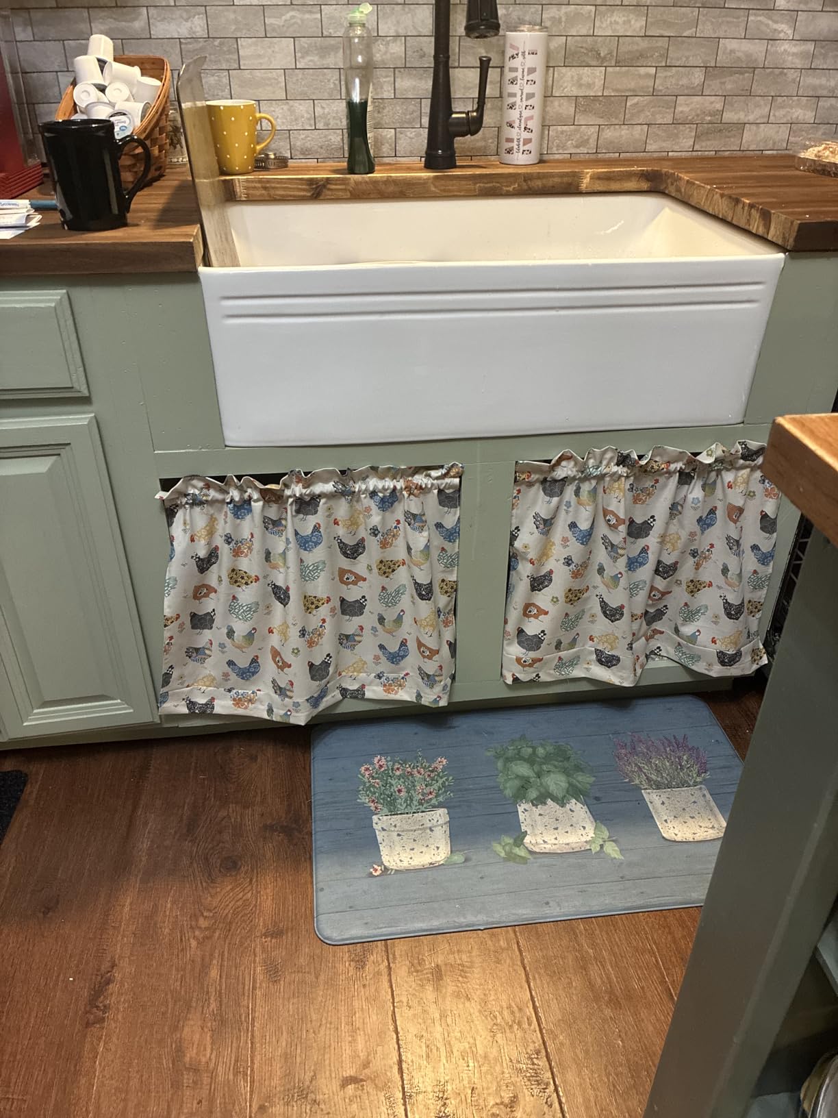 Lordear 33 Inch White Farmhouse Sink Solid Fireclay customer photo 1