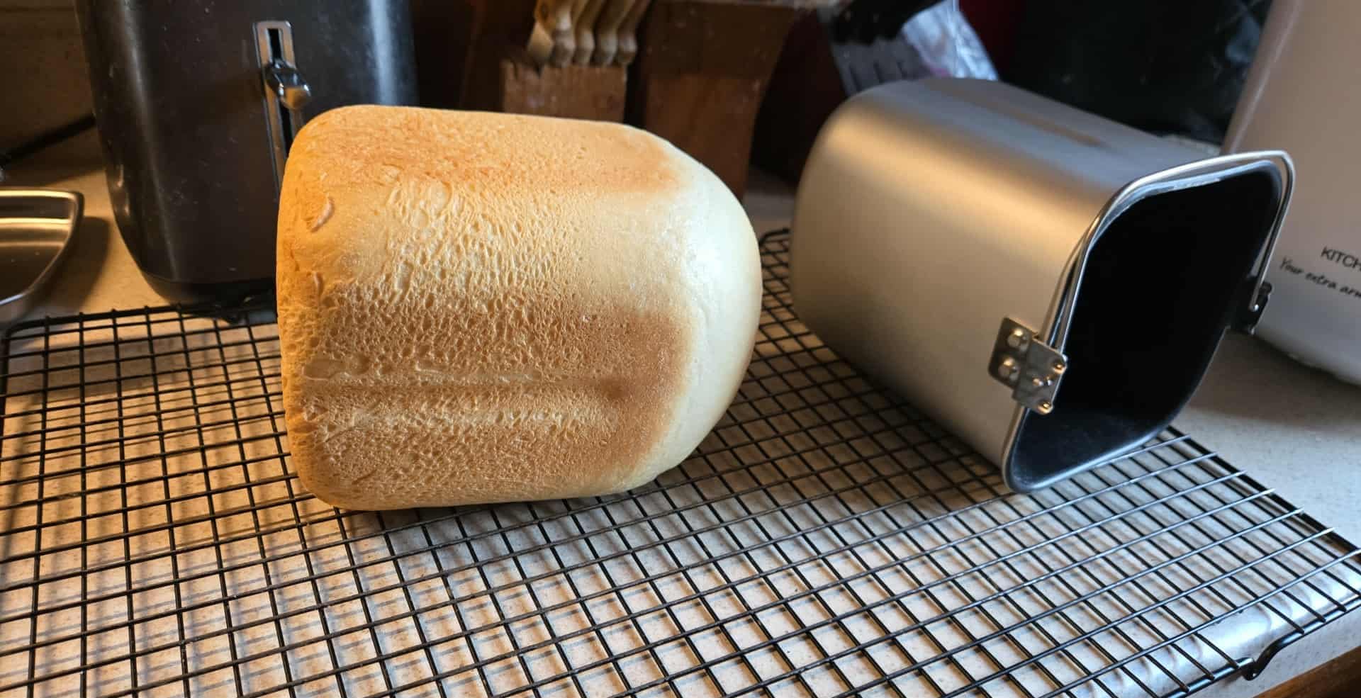 KITCHENARM 19-in-1 HANDY Bread Machine with Homemade Cycle and Gluten Free Setting - Beginner Friendly 2LB 1.5LB 1LB White Bread Maker Machine with Recipes and Delay Timer customer photo 2