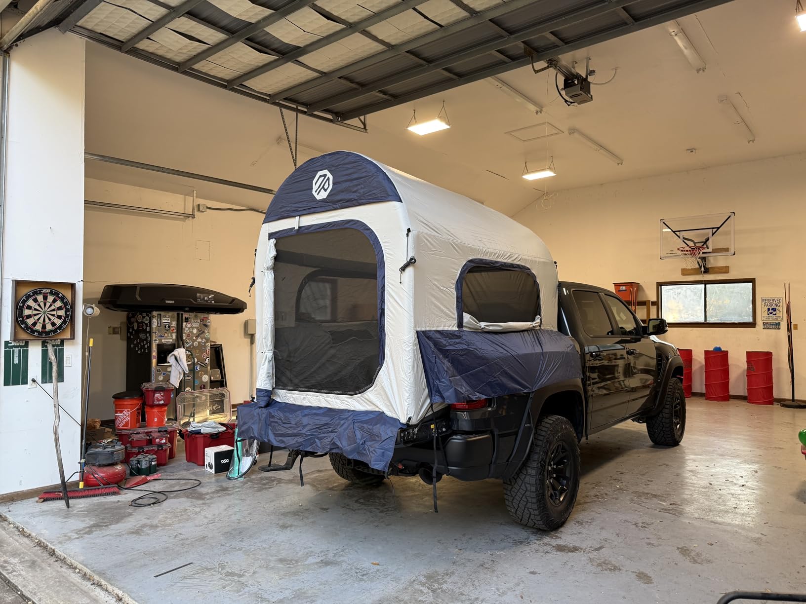 Niphean Truck Bed Tent for Camping 5ft-8ft for 2+1 People, 2 Mins Setup customer photo 2