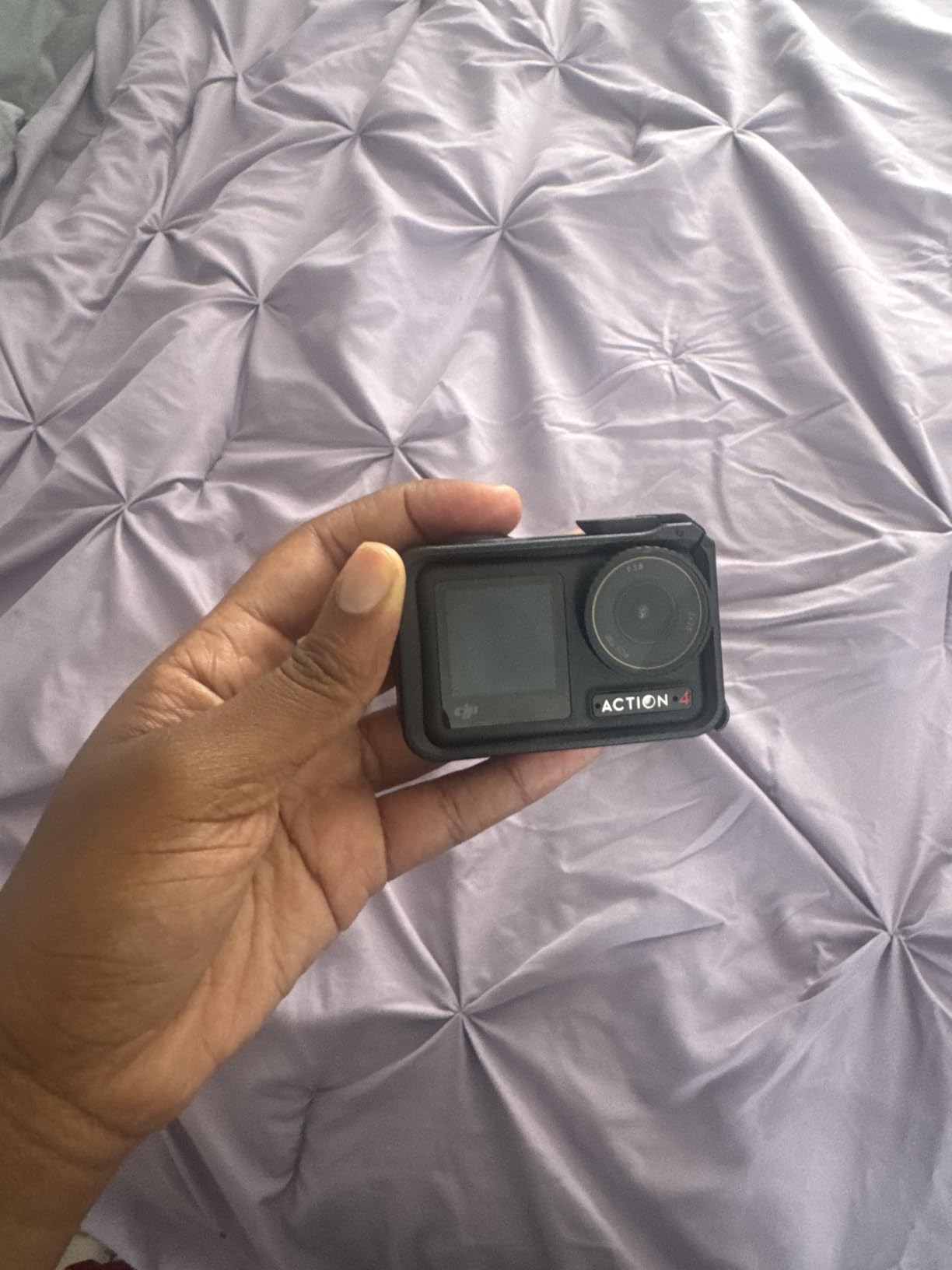 DJI Osmo Action 4 Essential Combo, Waterproof Action Camera Vlogging Camera | 1/1.3