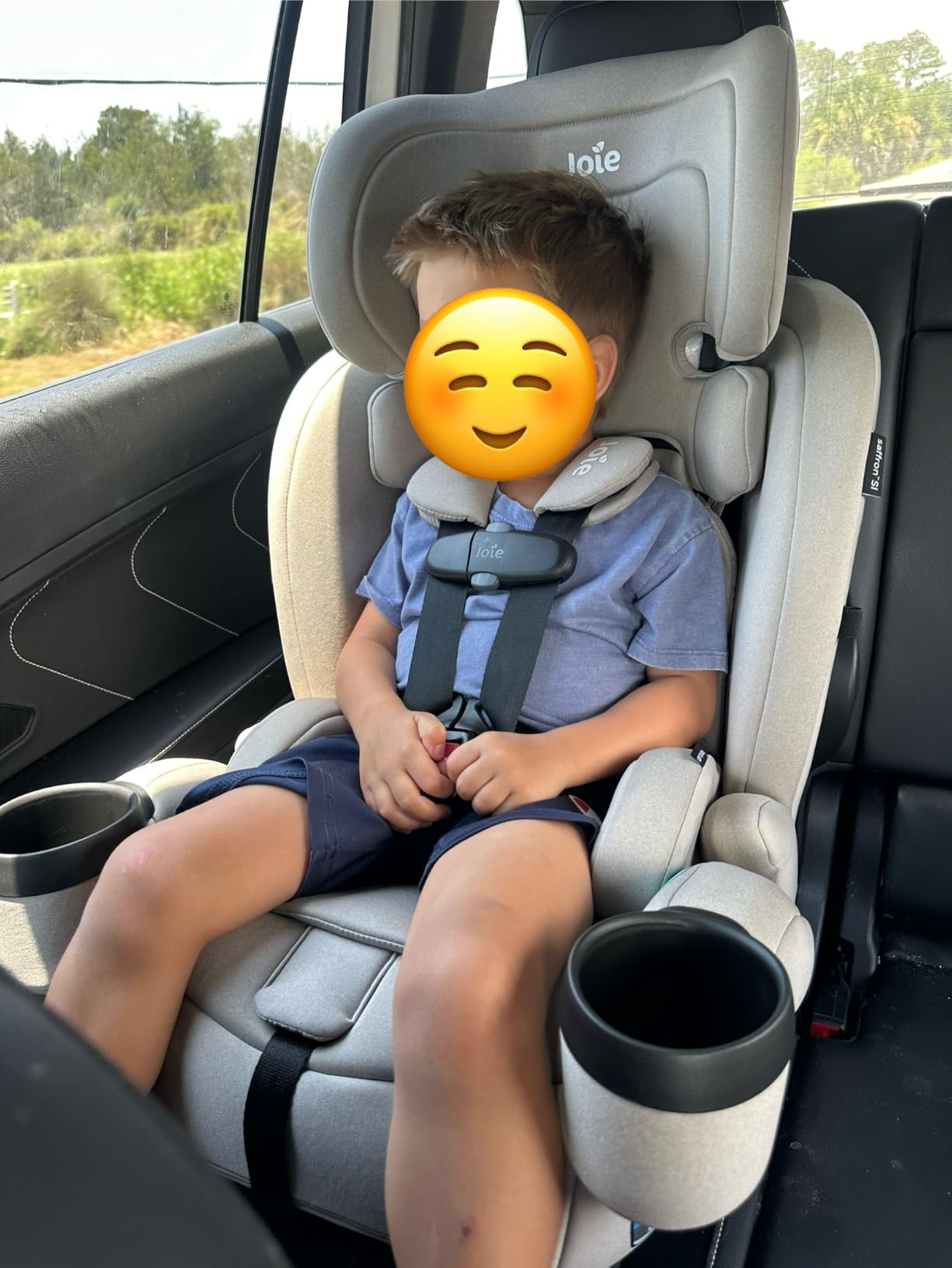 Joie Saffron SI 4-in-1 Car Seat - Car Seat for Infants to Toddlers to Big Kids, 4 Modes, 10-Position No-Rethread Headrest & Harness (Mocha) customer photo 2