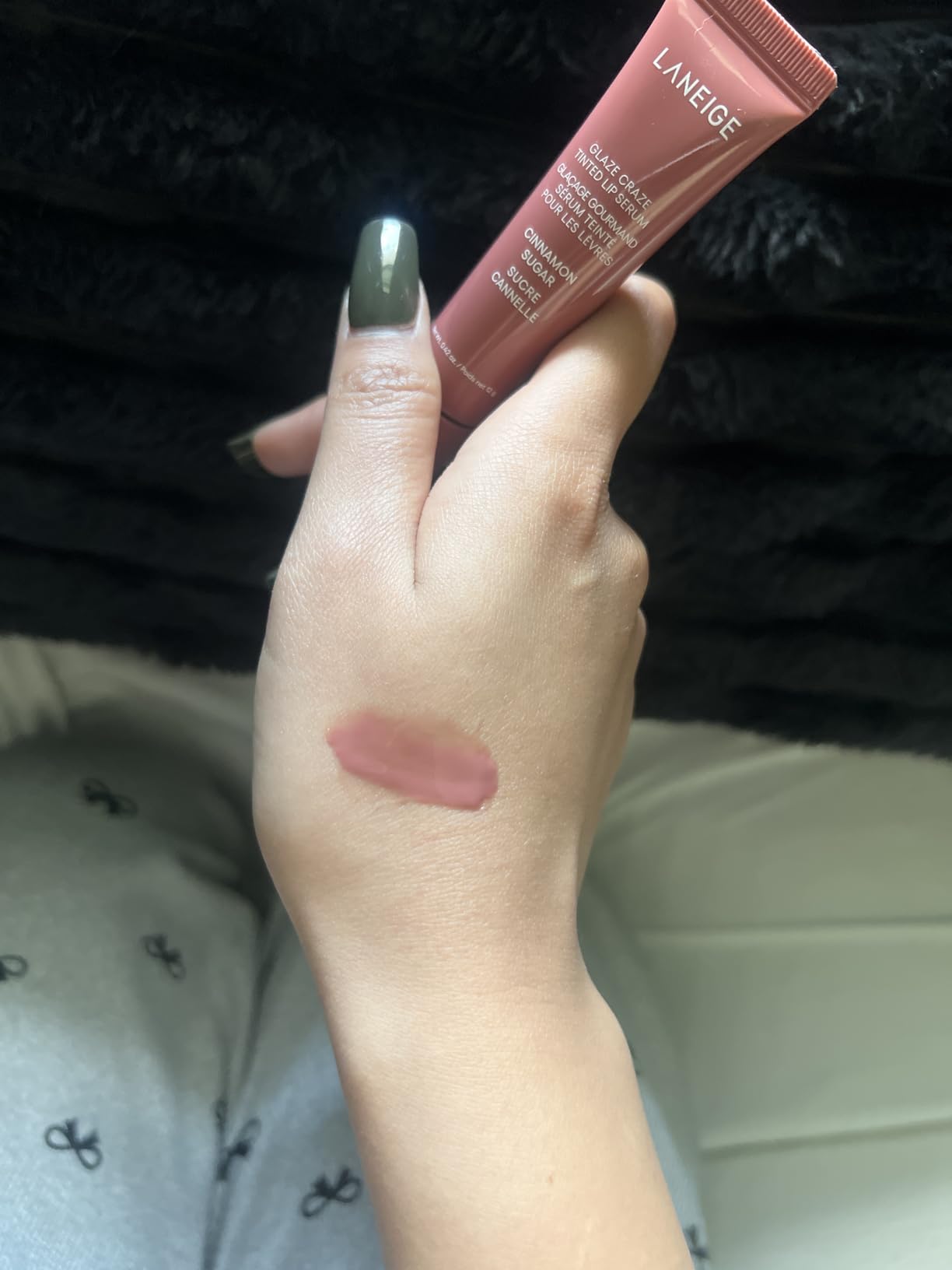 LANEIGE Glaze Craze Tinted Lip Serum: Hydrating Lip Serum for Glossy, Nourished Lips with Plumping Polypeptides customer photo 2