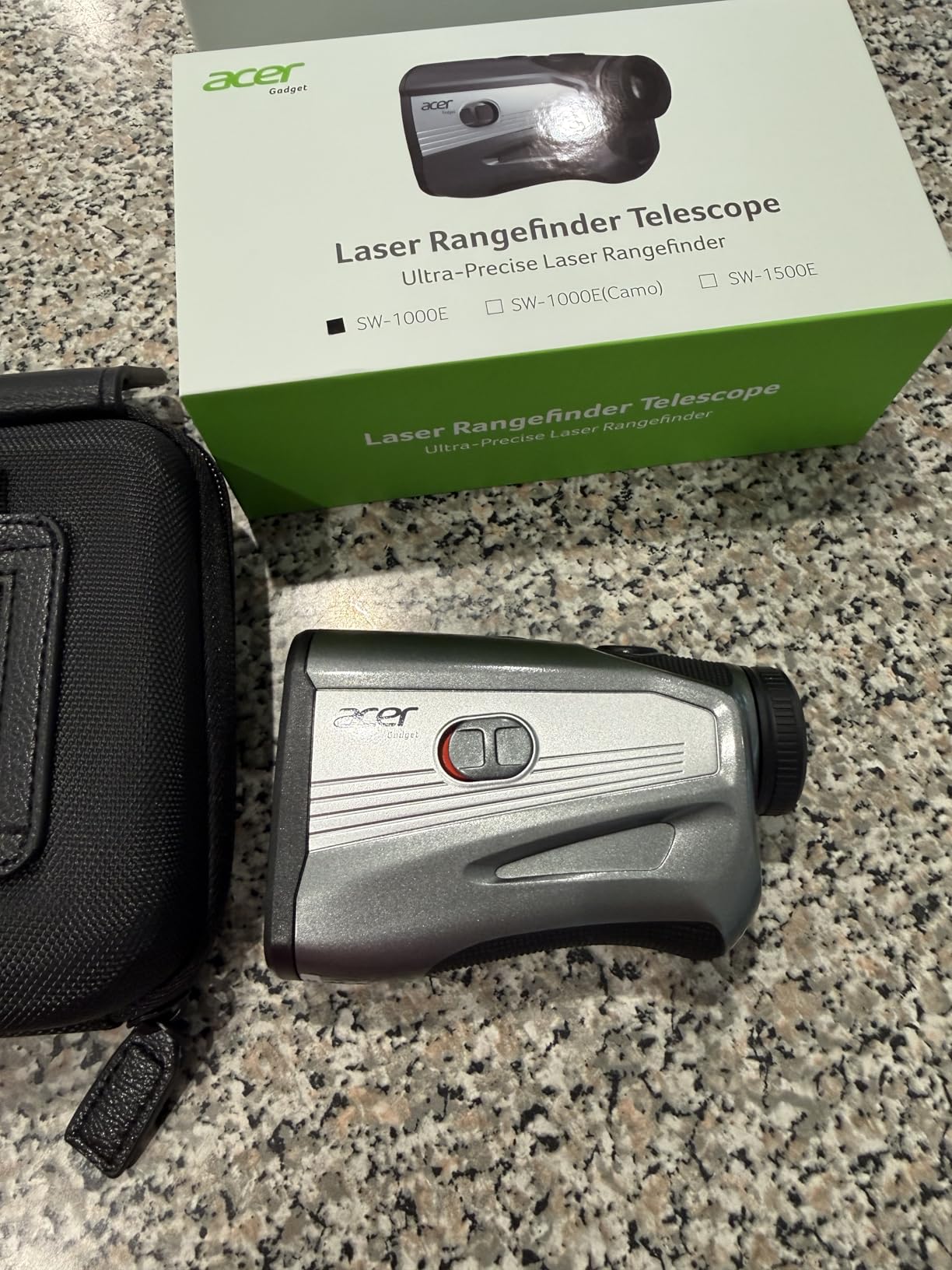 Acer Pro Golf Rangefinder with Slope Switch, Pin Lock Vibration, 1200 Yards customer photo 1