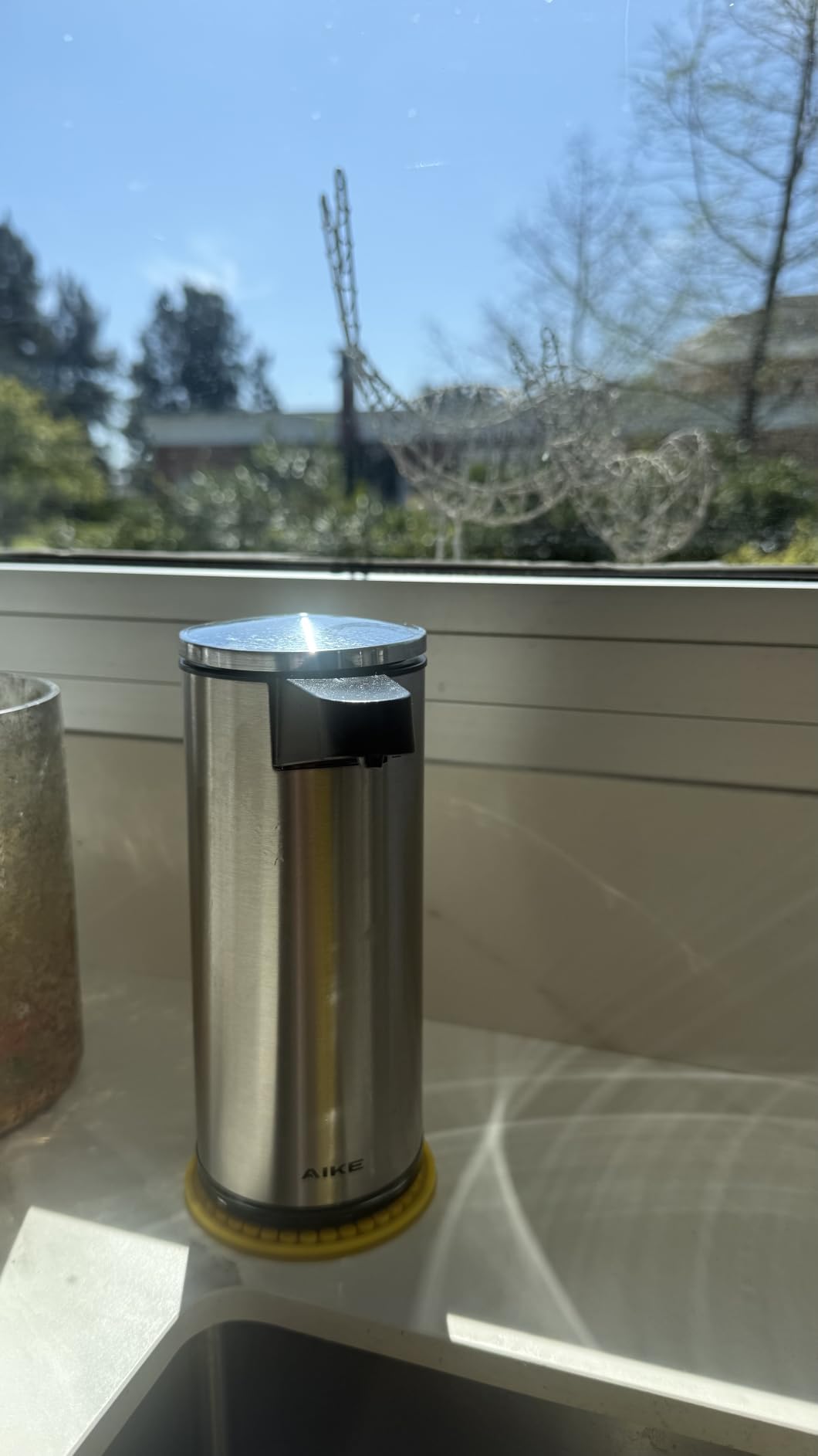 AIKE SensePro Automatic Soap Dispenser 12.8oz Spot Resist Stainless Finish customer photo 1