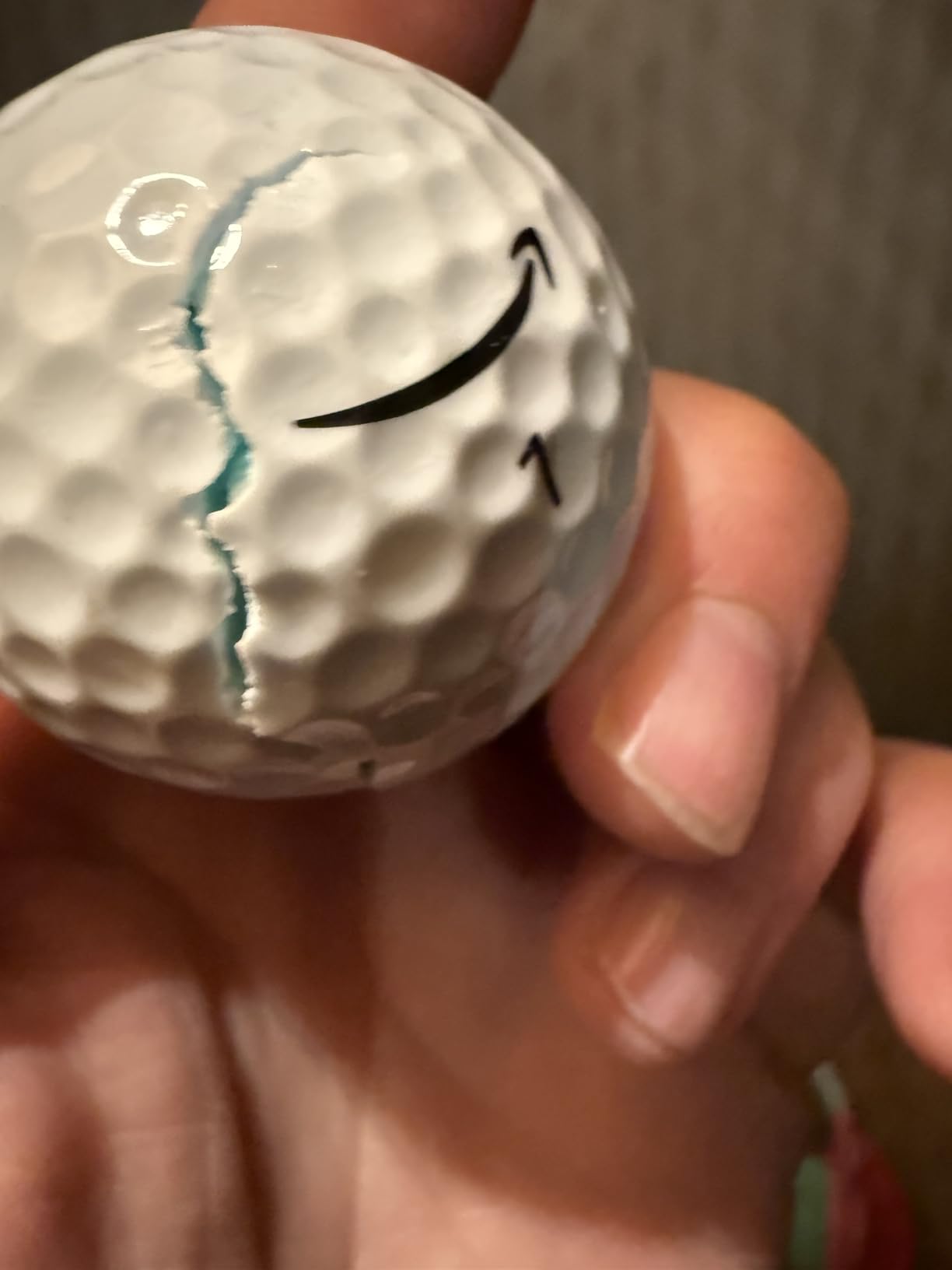 Amazon Basics Core Soft Golf Balls, Low Compression, Side Stamp Alignment customer photo 2