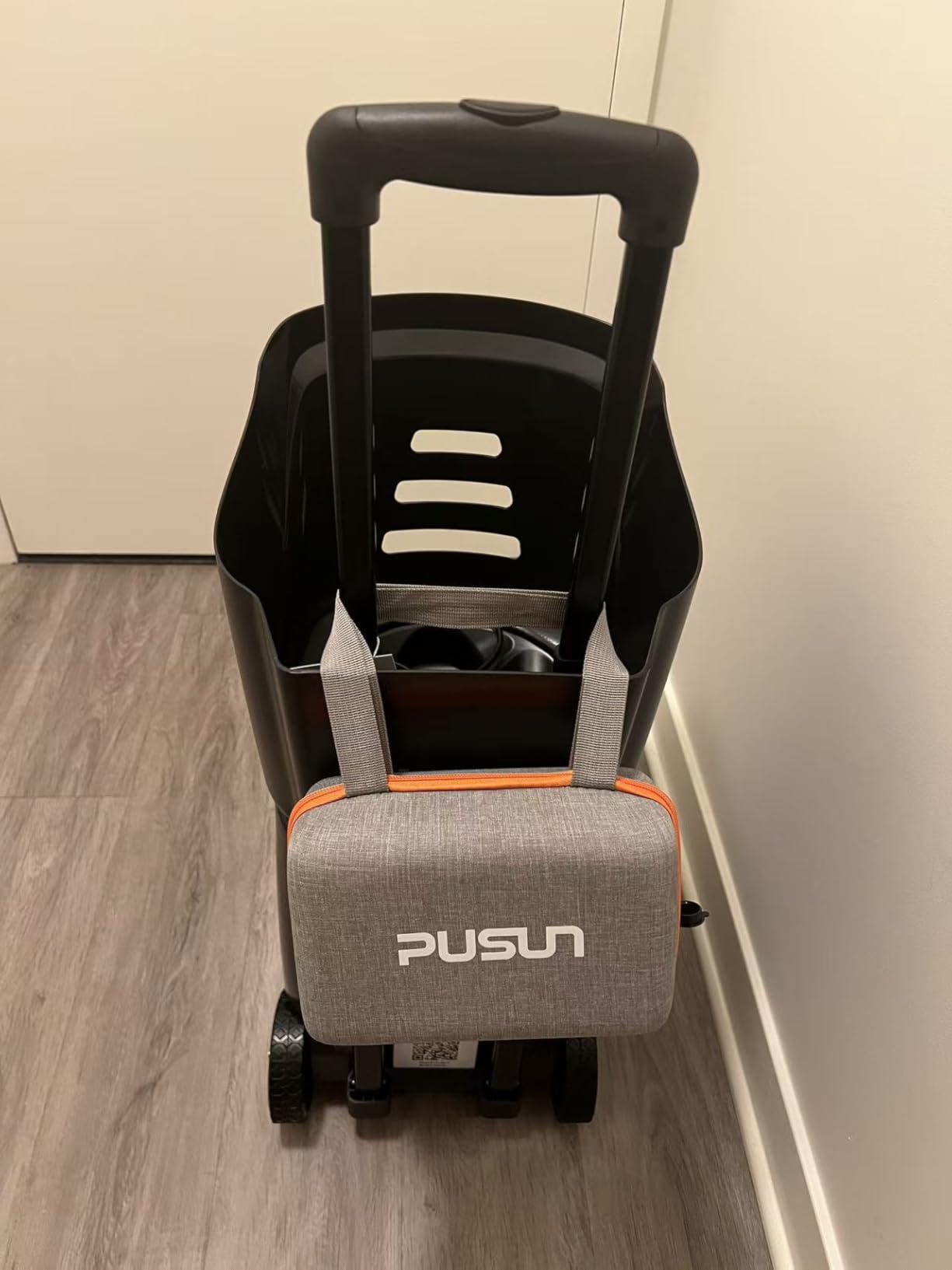 PUSUN｜PT-Smart Tennis Ball Machine: App Control with 12 Built-in Training Modes,6-Level Spin,28-Pt,75 MPH,32.6 lbs,100+ Ball,5H Battery, Portable, for Tennis/Padel,Training, Practice,Beginners to Pros customer photo 2