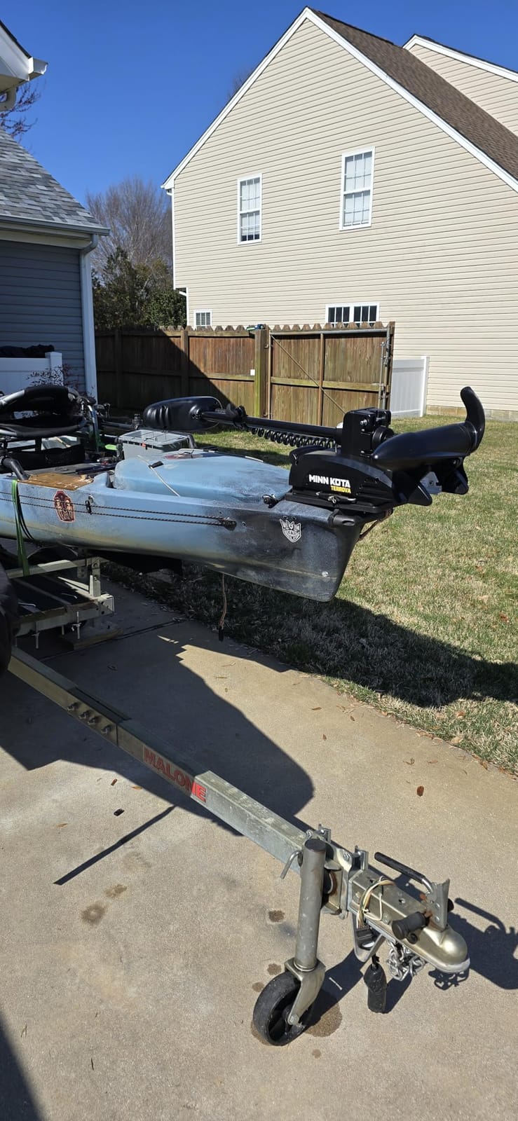 Minn Kota Kayak Terrova Bow-Mount Electric Trolling Motor with GPS – 55 Lb. Thrust, 36 in. Shaft, Freshwater customer photo 2