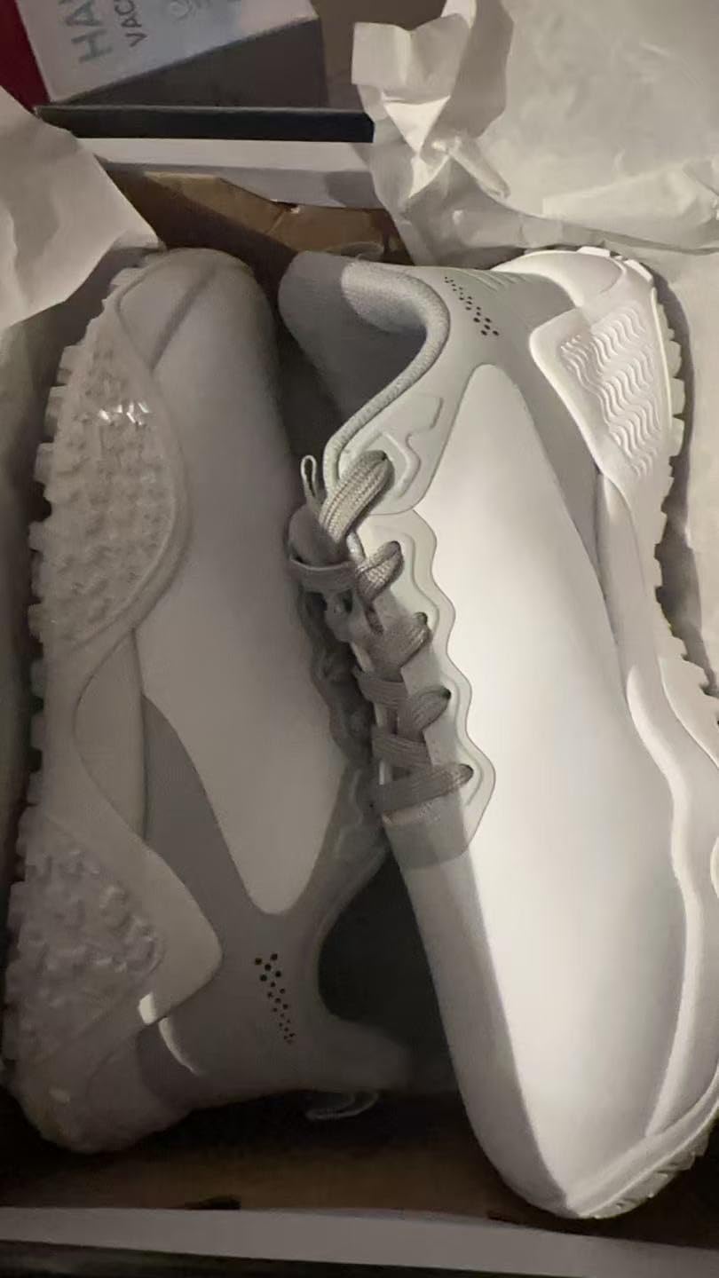 Wide Golf Shoes for Men Spikeless Professional Outdoor Waterproof Golfing Footwears Sneakers with Arch Support customer photo 2