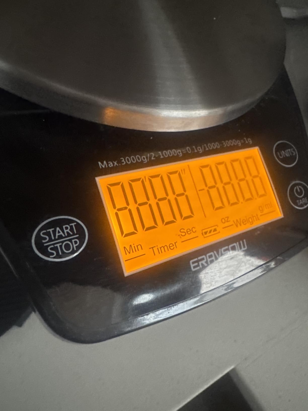 Espresso Coffee Scale with Timer, 0.1g/2kg, USB-C Rechargeable, 3 Brewing Assist Modes customer photo 1