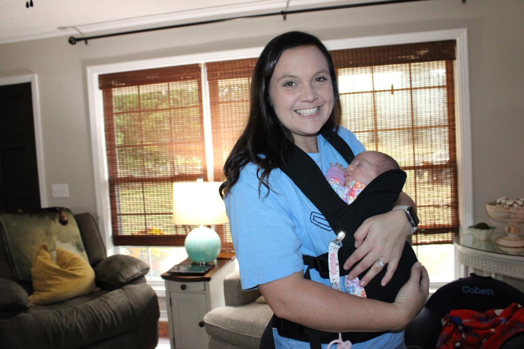 Momcozy Newborn Carrier WeeSnug - Lightweight and Cozy Comfort for 7-25 lbs customer photo 1