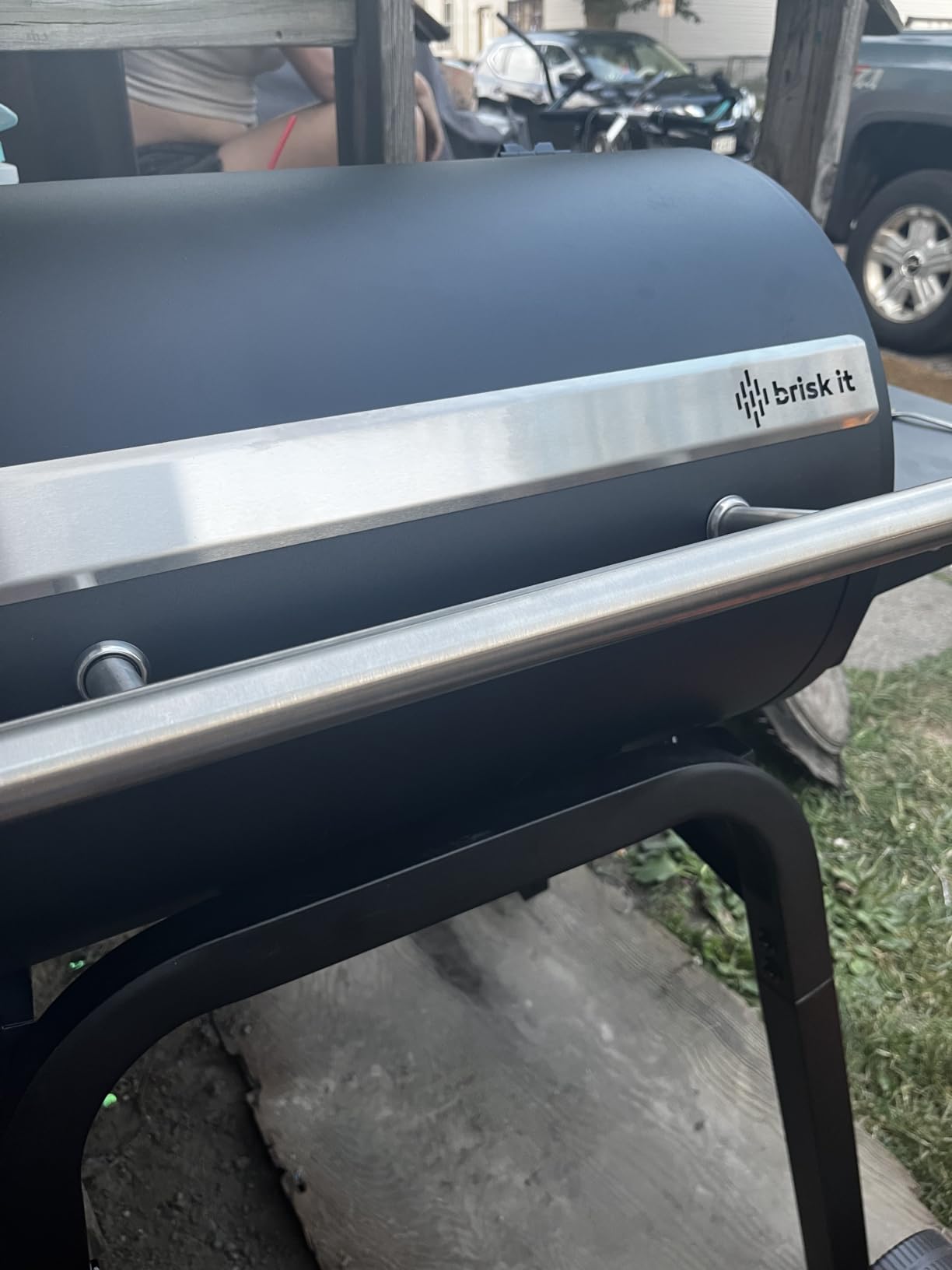 Brisk It Zelos-450 Wood Pellet Grill & Smoker, 450 Sq In, WiFi and A.I., 7-in-1 BBQ Versatility With Waterproof Cover, App Control, Auto Cooking, PID Controller, 500°F Max, 12 lb hopper, Meat Probe customer photo 2