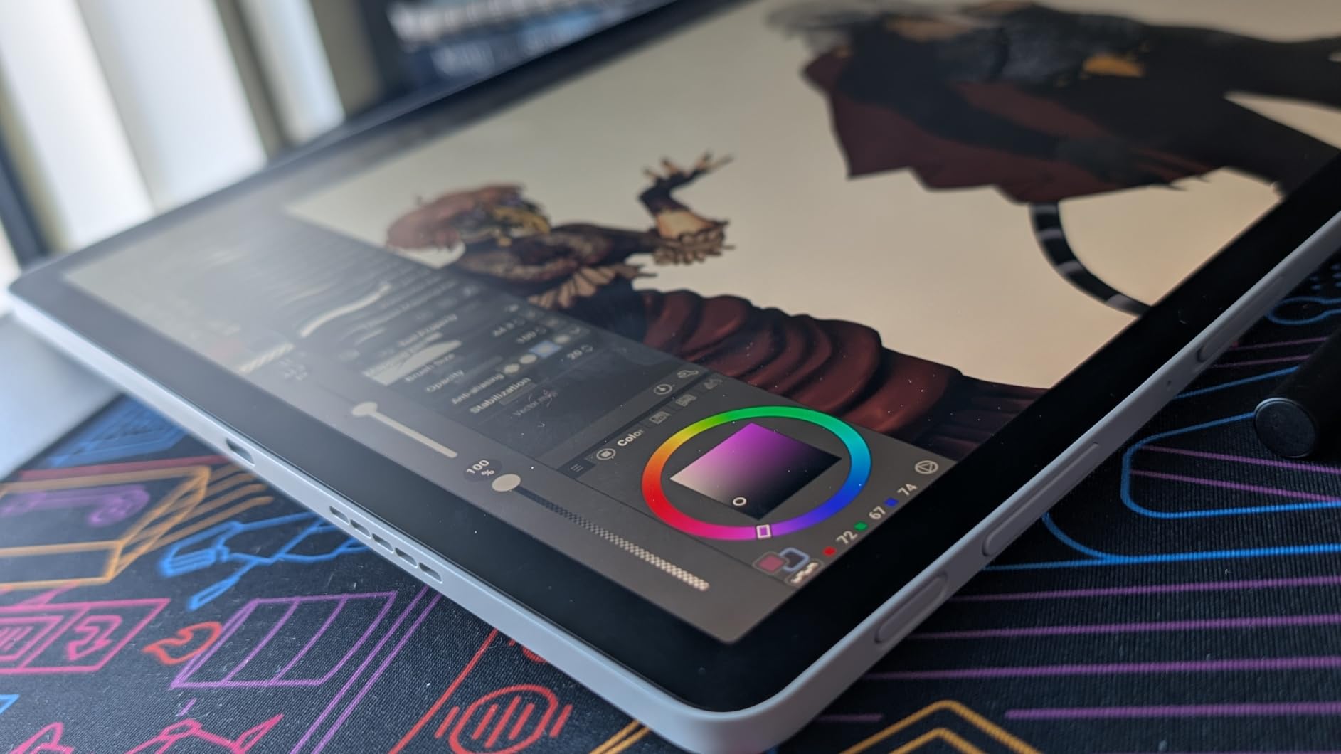 Wacom MovinkPad 11, Android Mobile Drawing Tablet, with Pro Pen 3 | No computer needed, 8GB RAM/128GB storage, anti-glare matte screen, All-In-One portable tablet with advanced pen precision customer photo 1