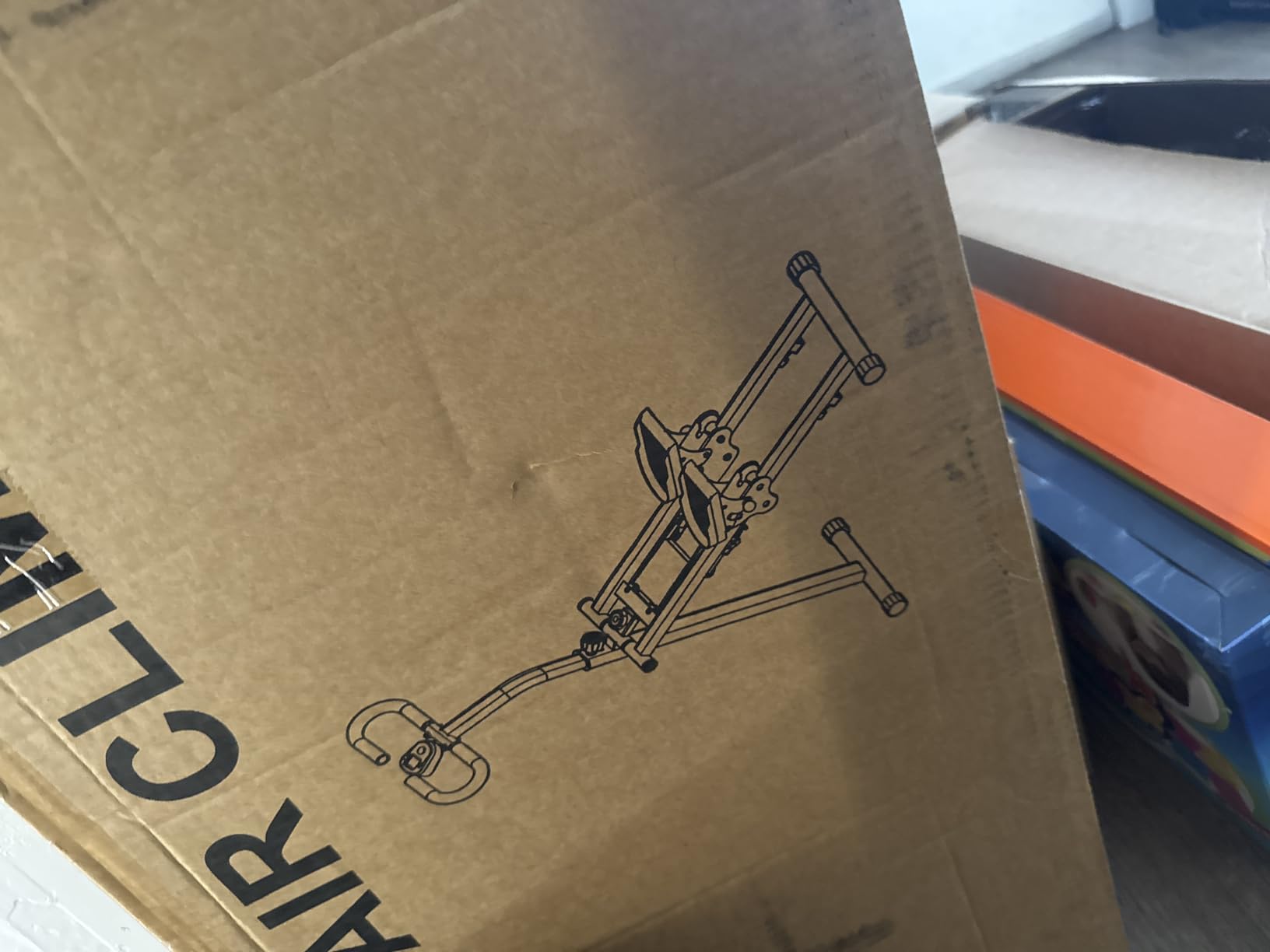 Stair Stepper for Home, Vertical Climber Workout Machine with Handlebar customer photo 2