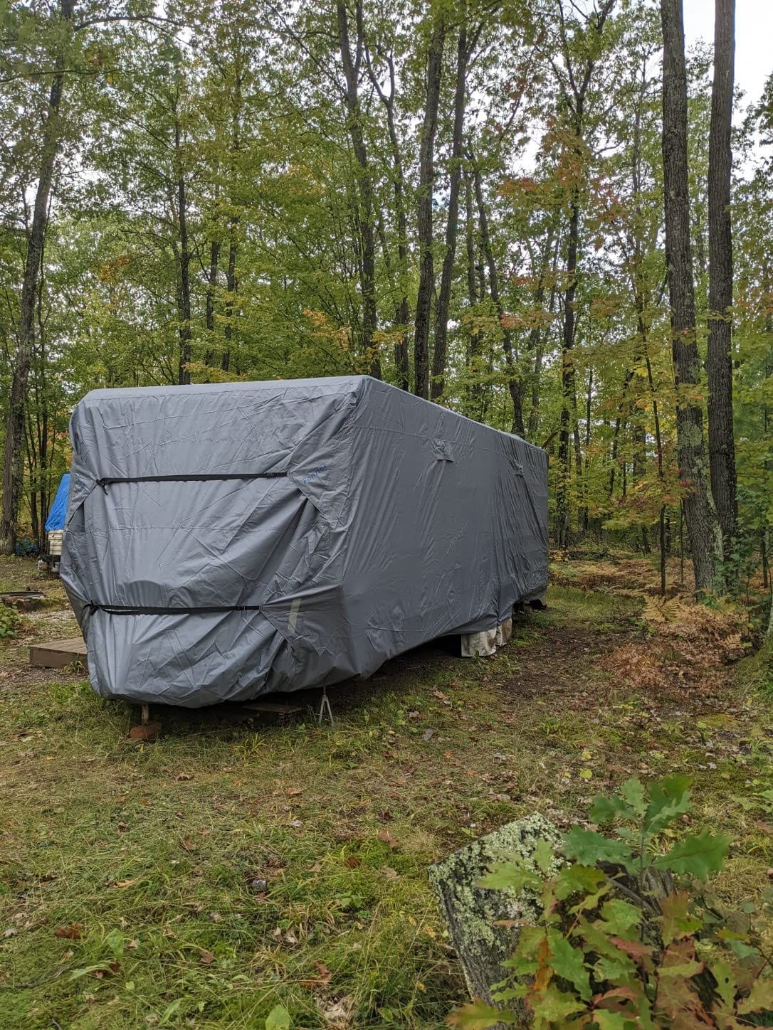 Fonzier 9 Layers Heavy Duty RV Cover for Class A Trailer Fits 34-38FT customer photo 1