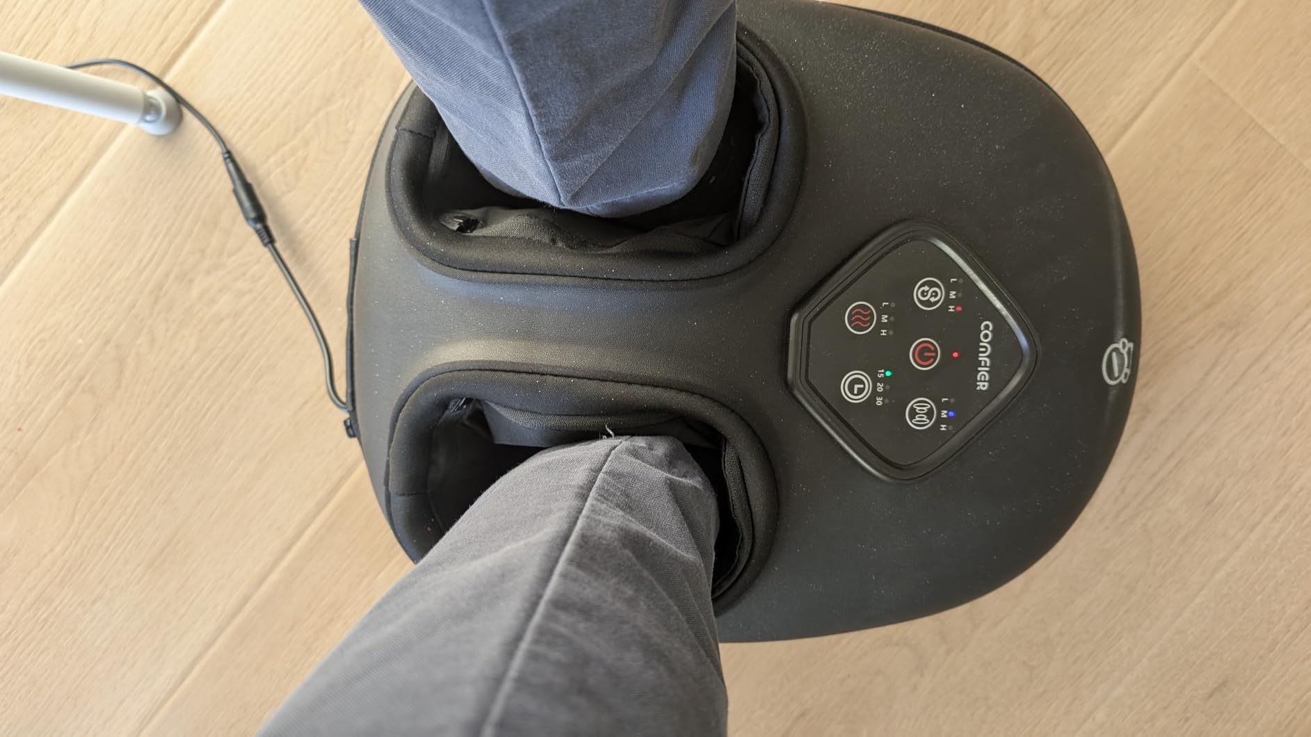 COMFIER FSA Eligible Foot Massager with Heat, HSA Eligible Shiatsu customer photo 1